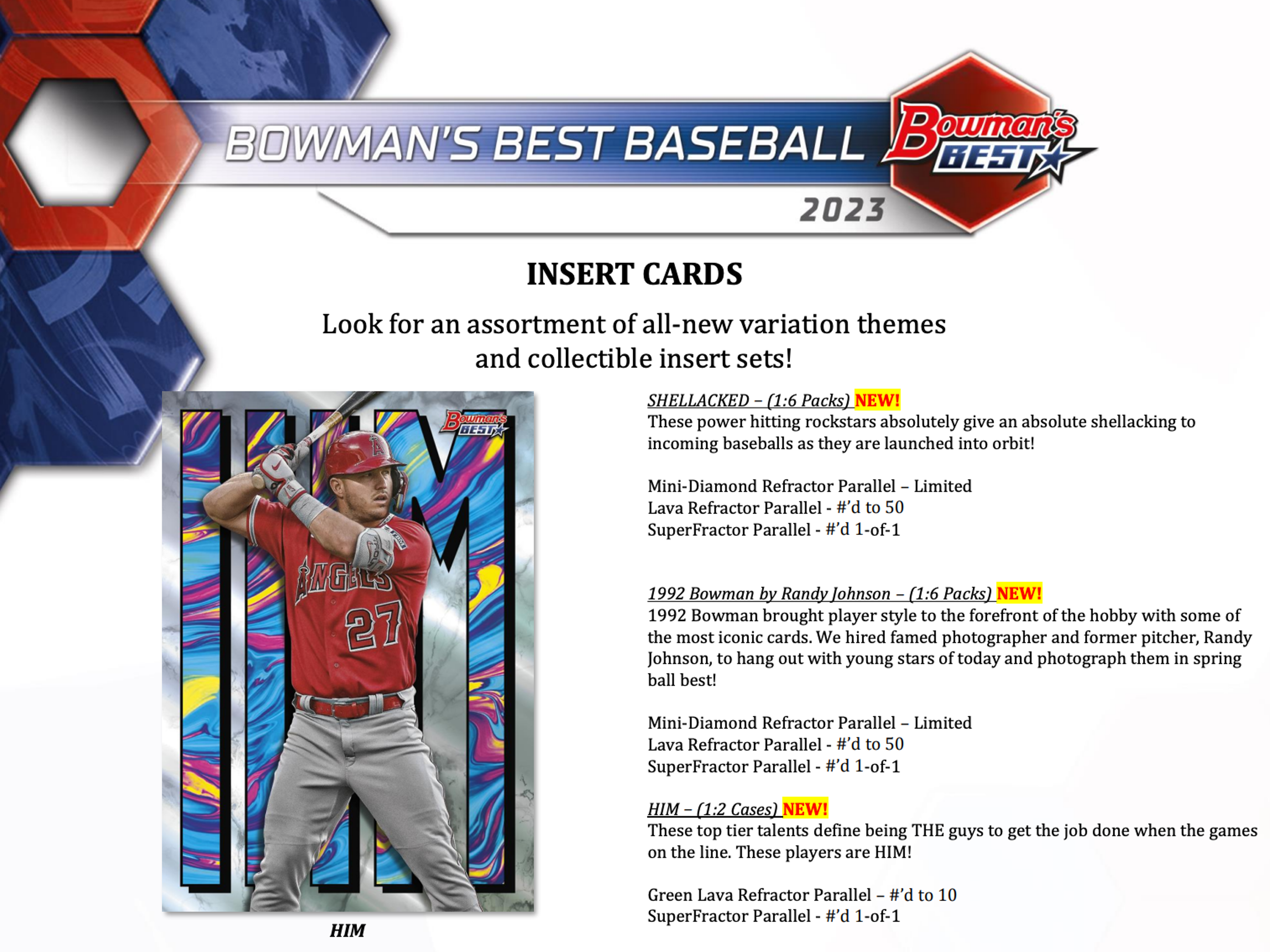 Alternate View 3 of 2023 Bowman's Best Baseball Hobby Pack