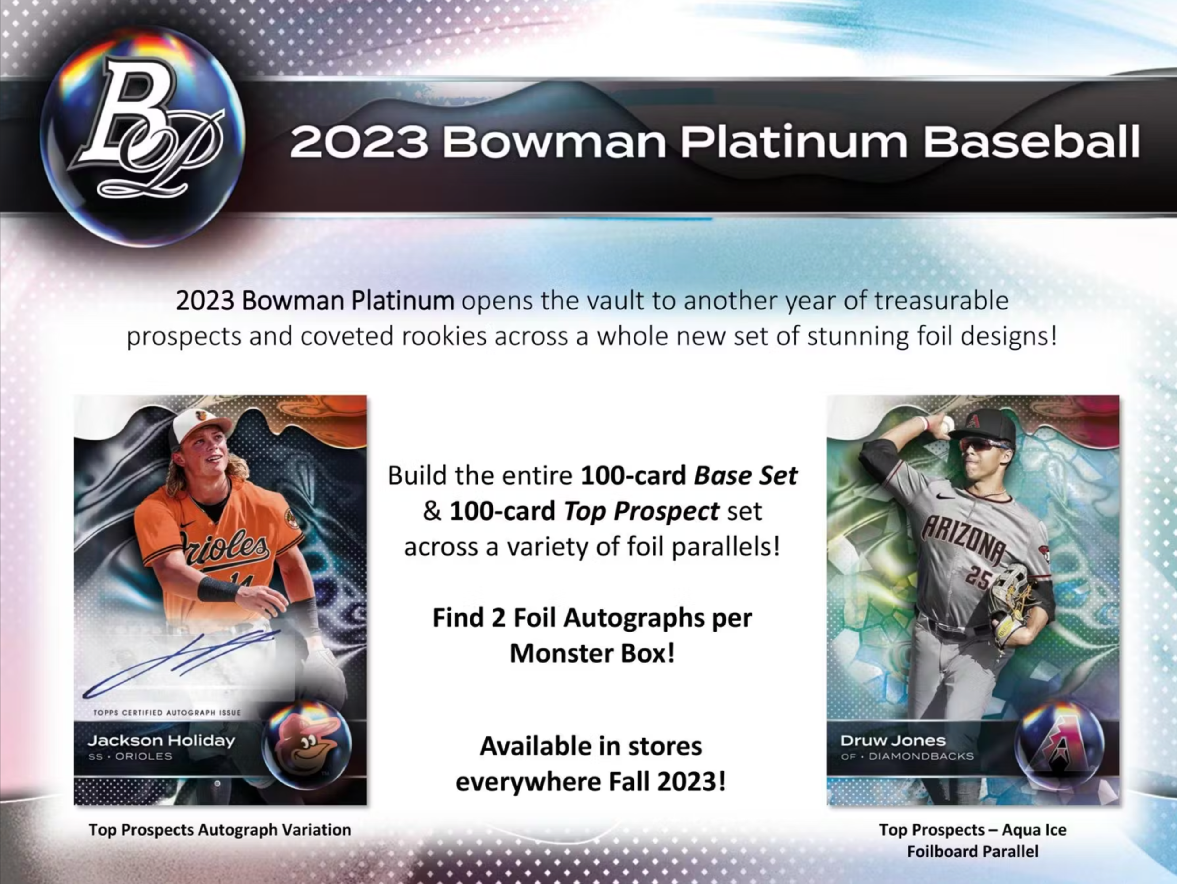Alternate View 1 of 2023 Bowman Platinum Baseball Monster Box