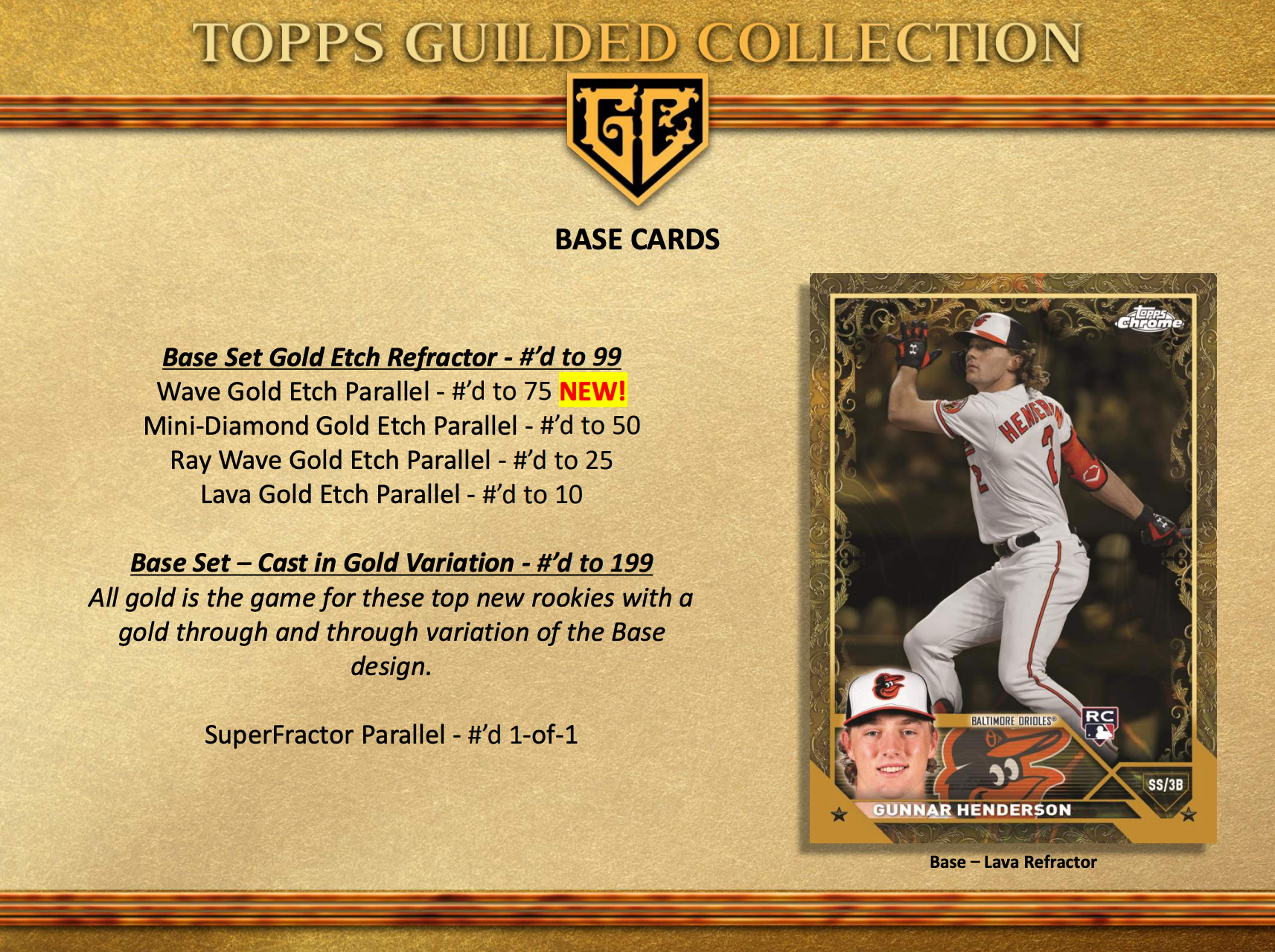 Alternate View 2 of 2023 Topps Gilded Collection Baseball Hobby Box