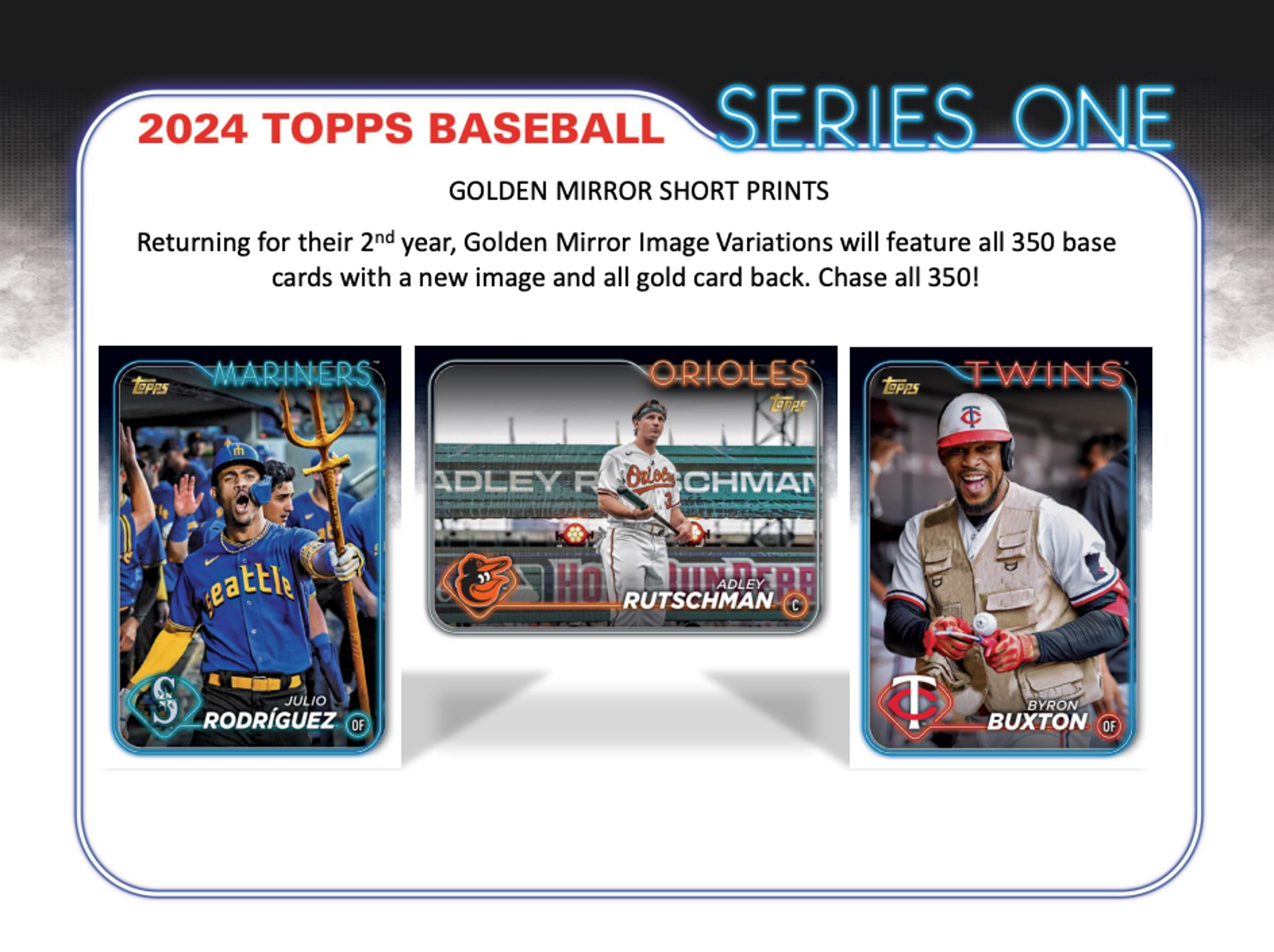 Alternate View 3 of 2024 Topps Series 1 Baseball Hobby Box