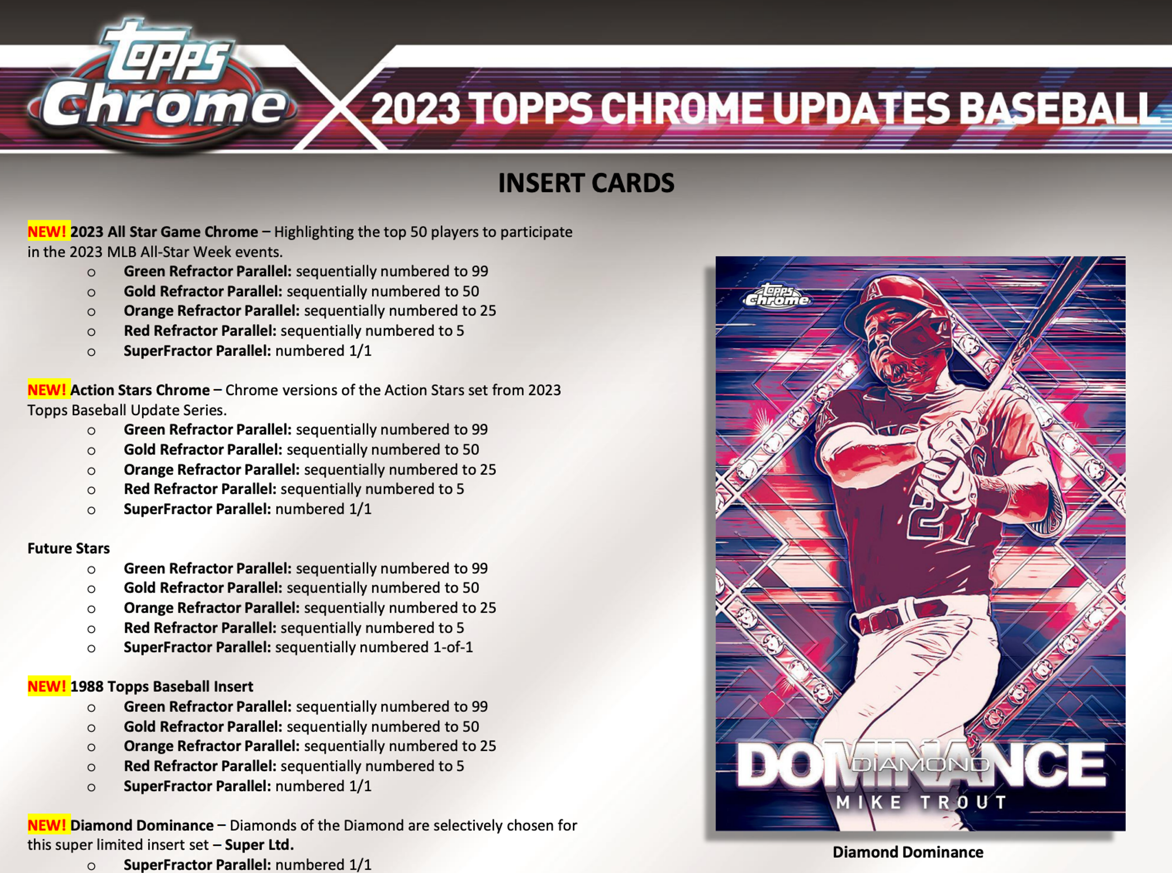 Alternate View 5 of 2023 Topps Chrome Update Series Baseball Breaker's Delight Box