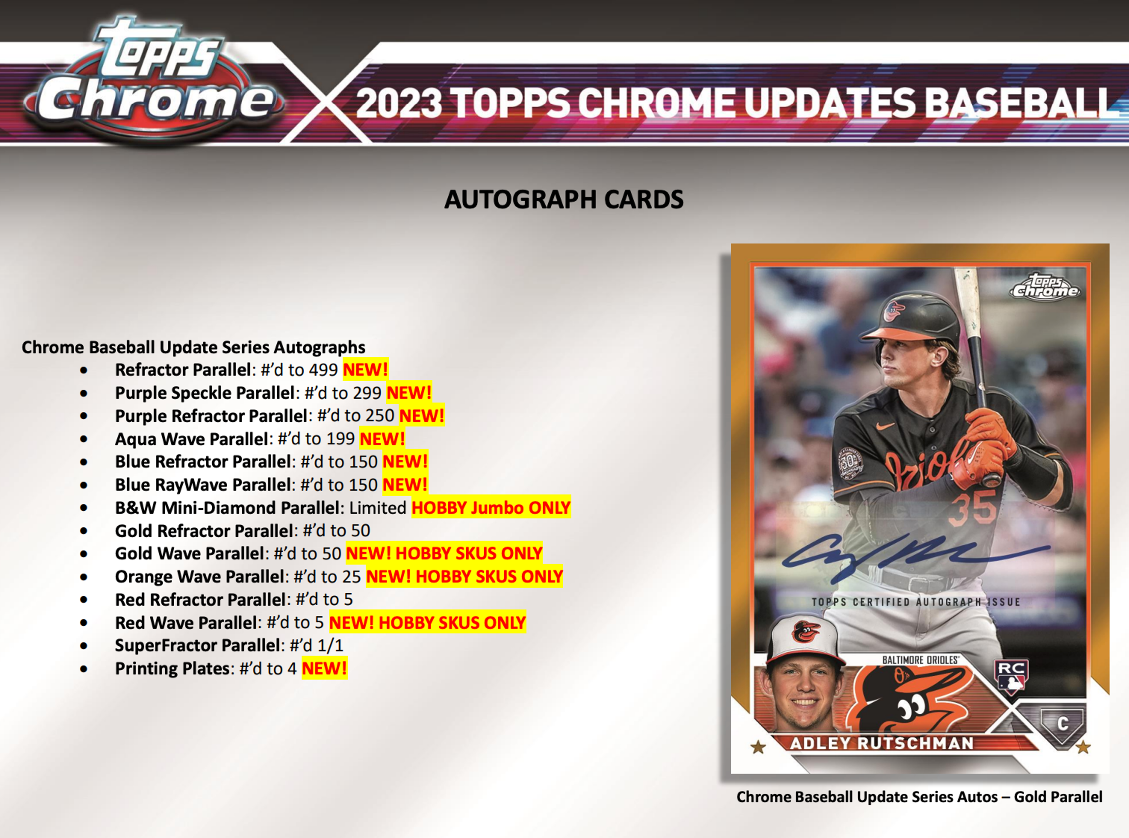 Alternate View 5 of 2023 Topps Chrome Update Baseball Hobby Box