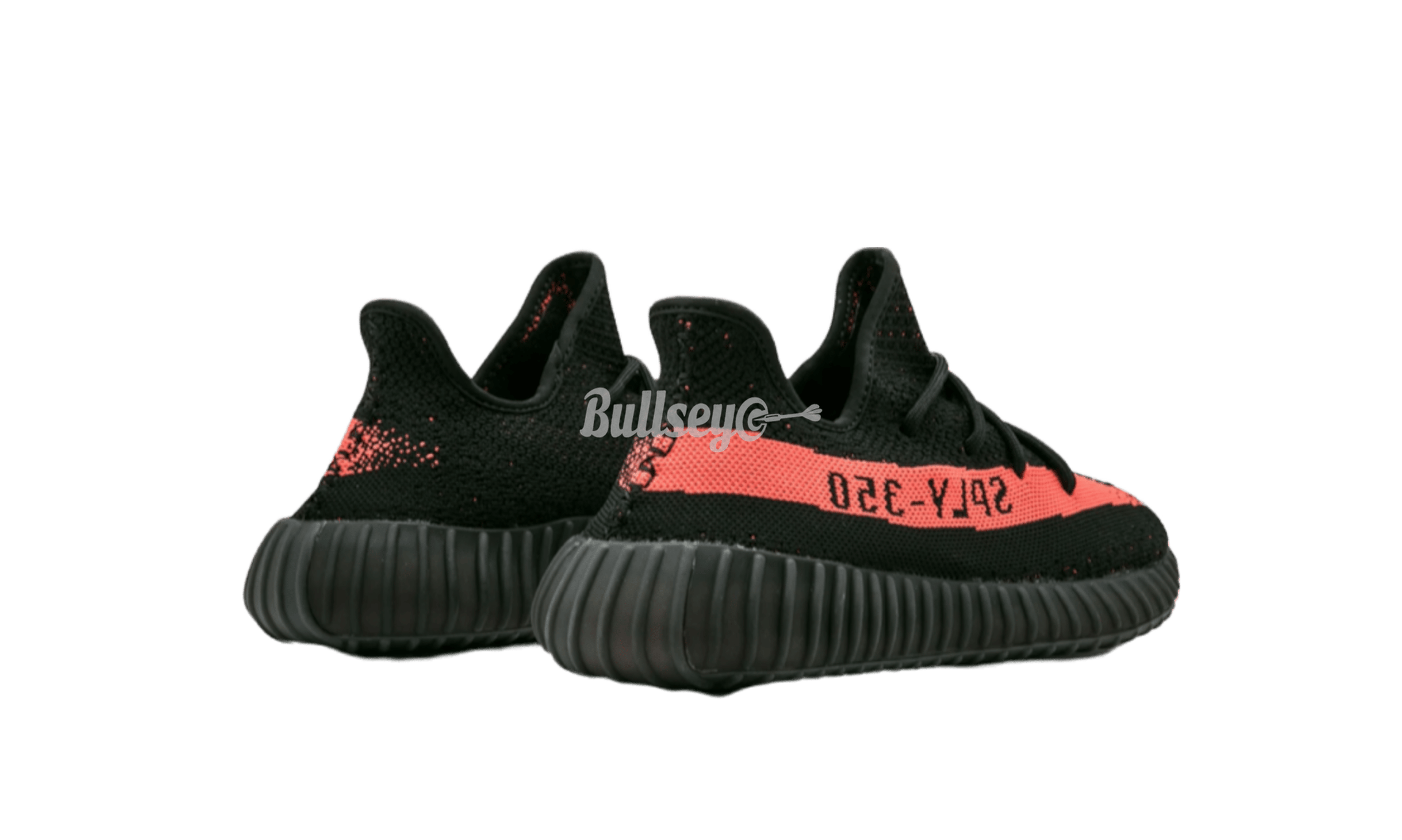 Alternate View 2 of Adidas Yeezy Boost 350 V2 "Core Black Red/Red Stripe"