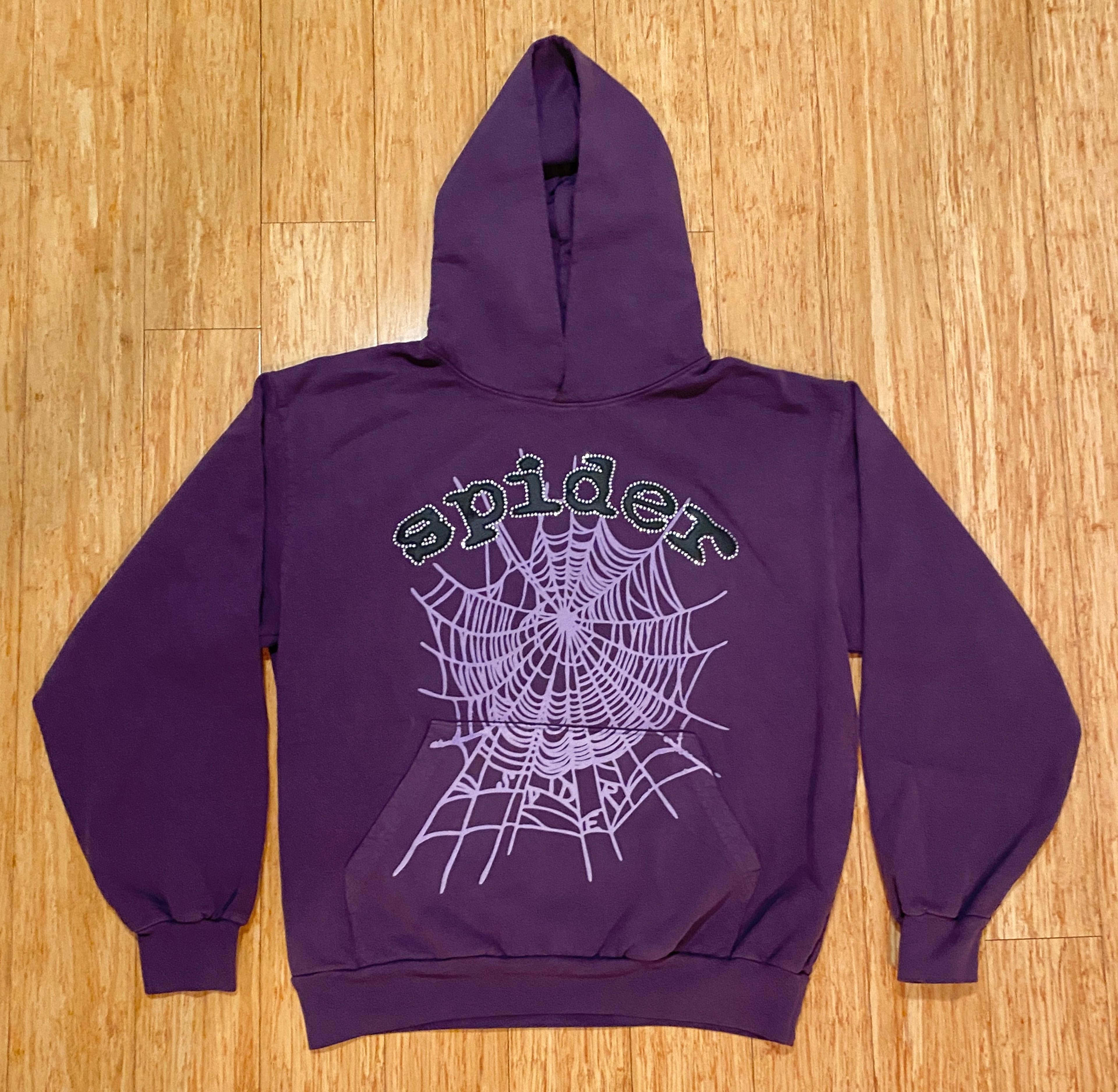 Spider F&F Hoodie Purple