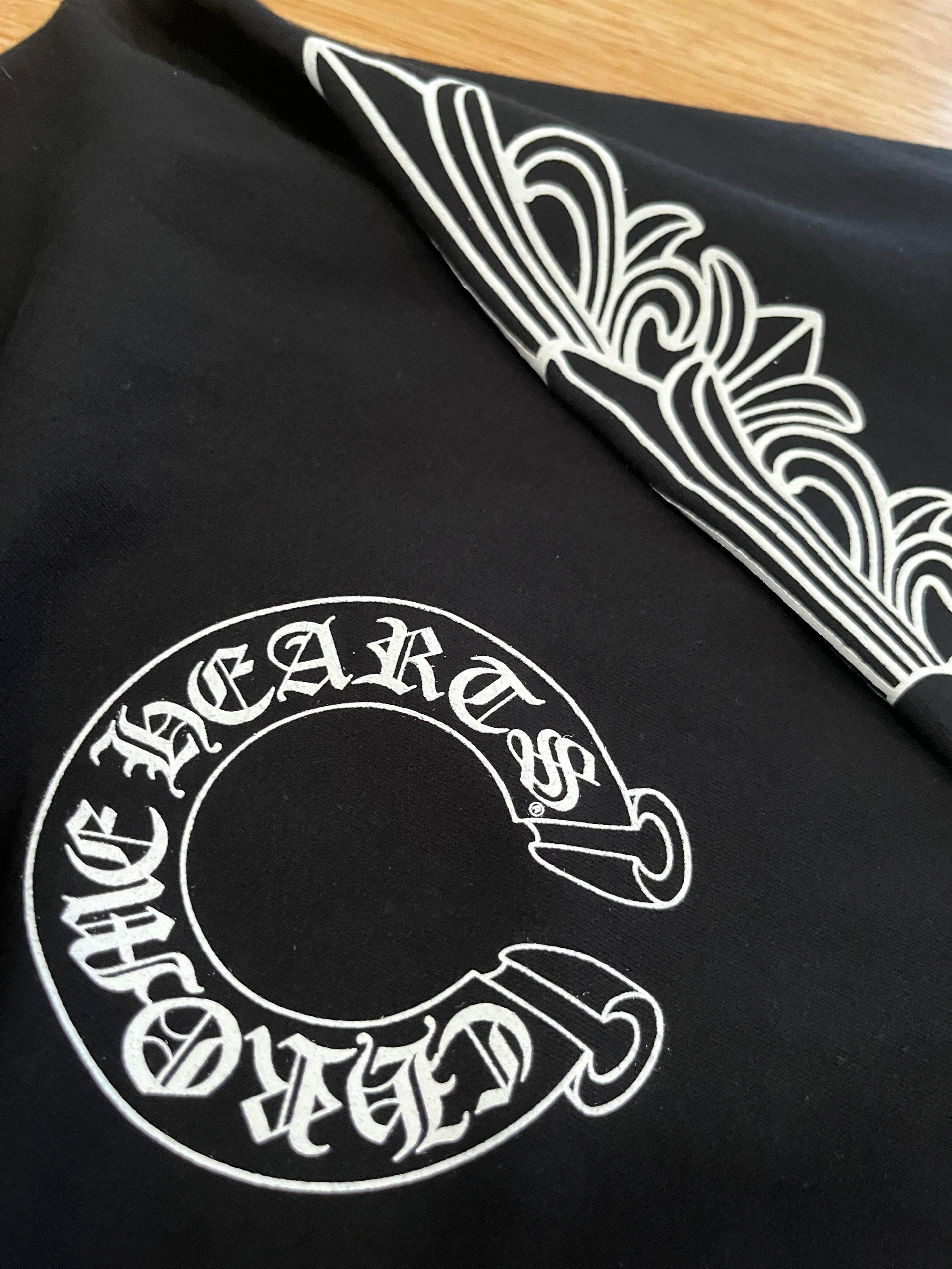 Chrome Hearts Horse Shoe Floral Hoodie