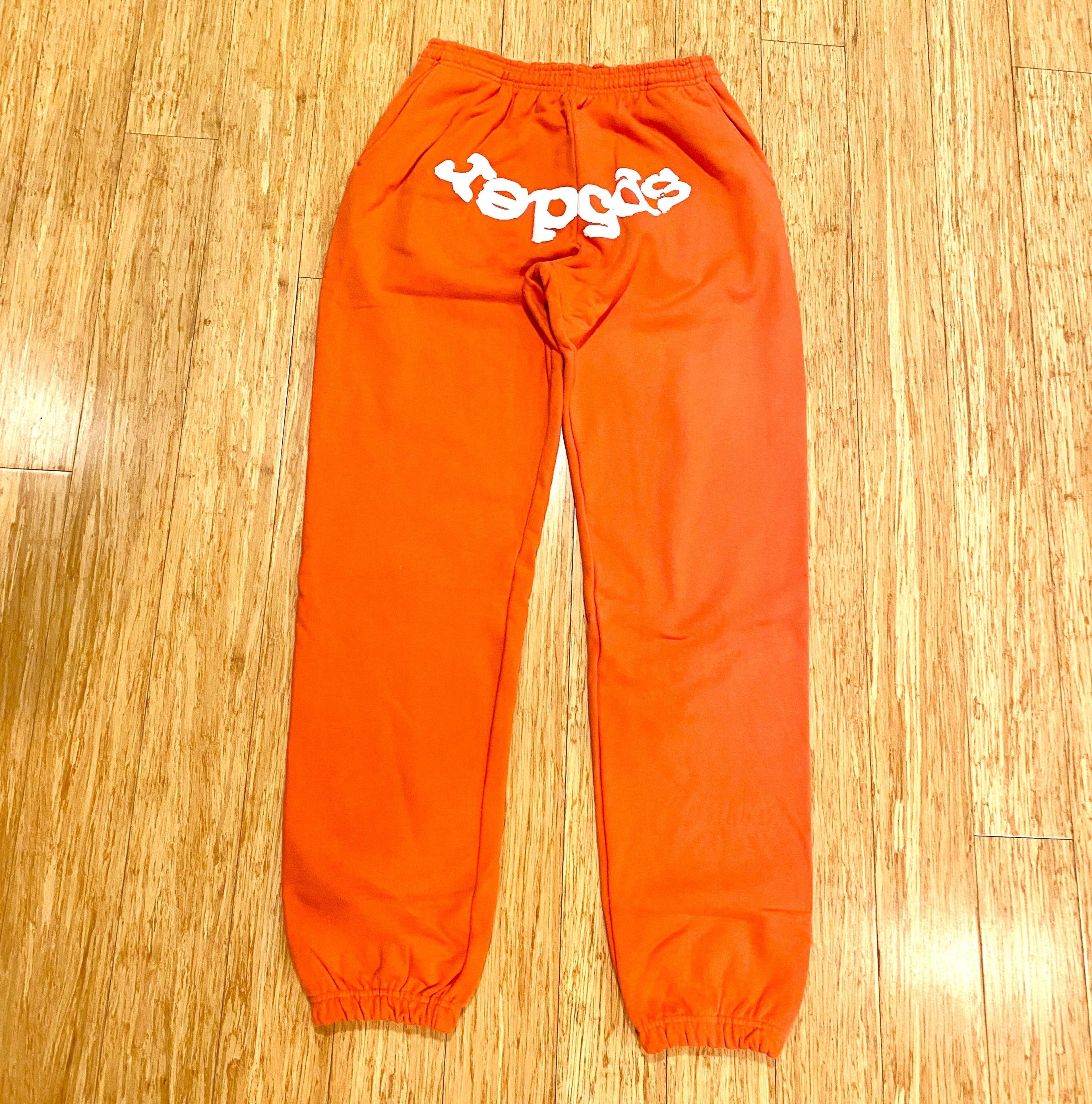 Sp5der Sweatpants Orange