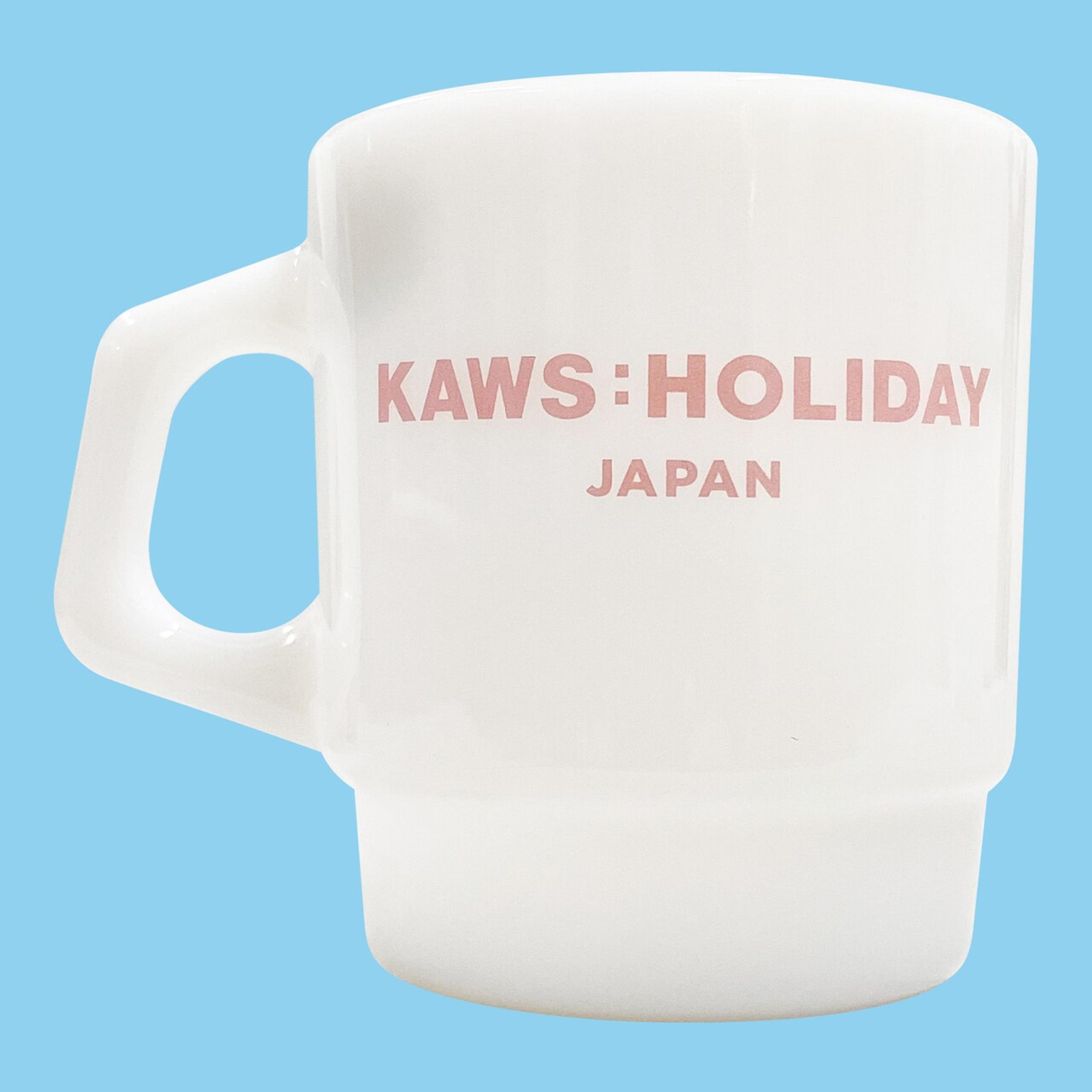 Alternate View 6 of KAWS: Holiday - JAPAN Mount Fuji Fire King Mug Set of 2 Multicol