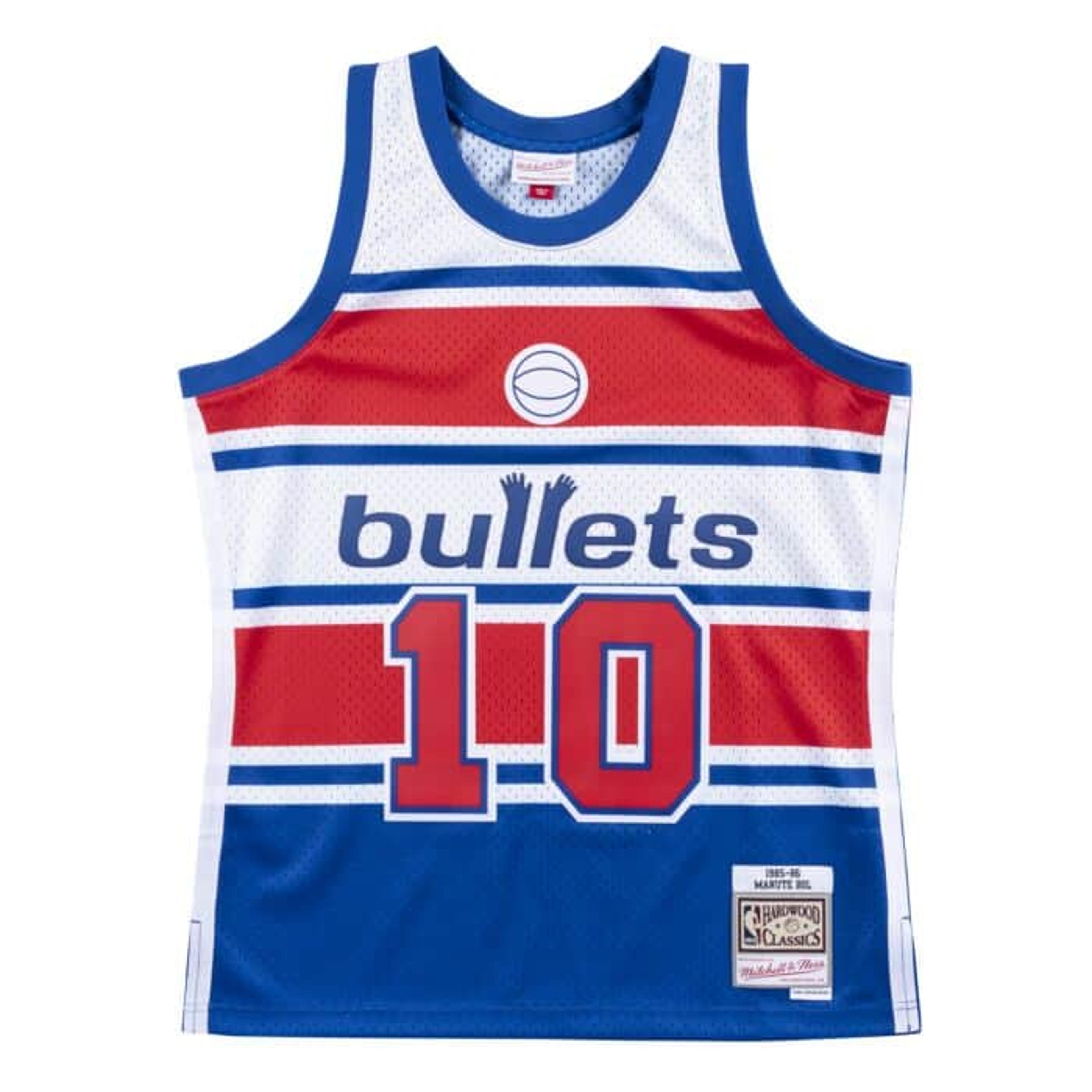 Mitchell & Ness: Hardwood Classic Washington Bullets Jersey (Man