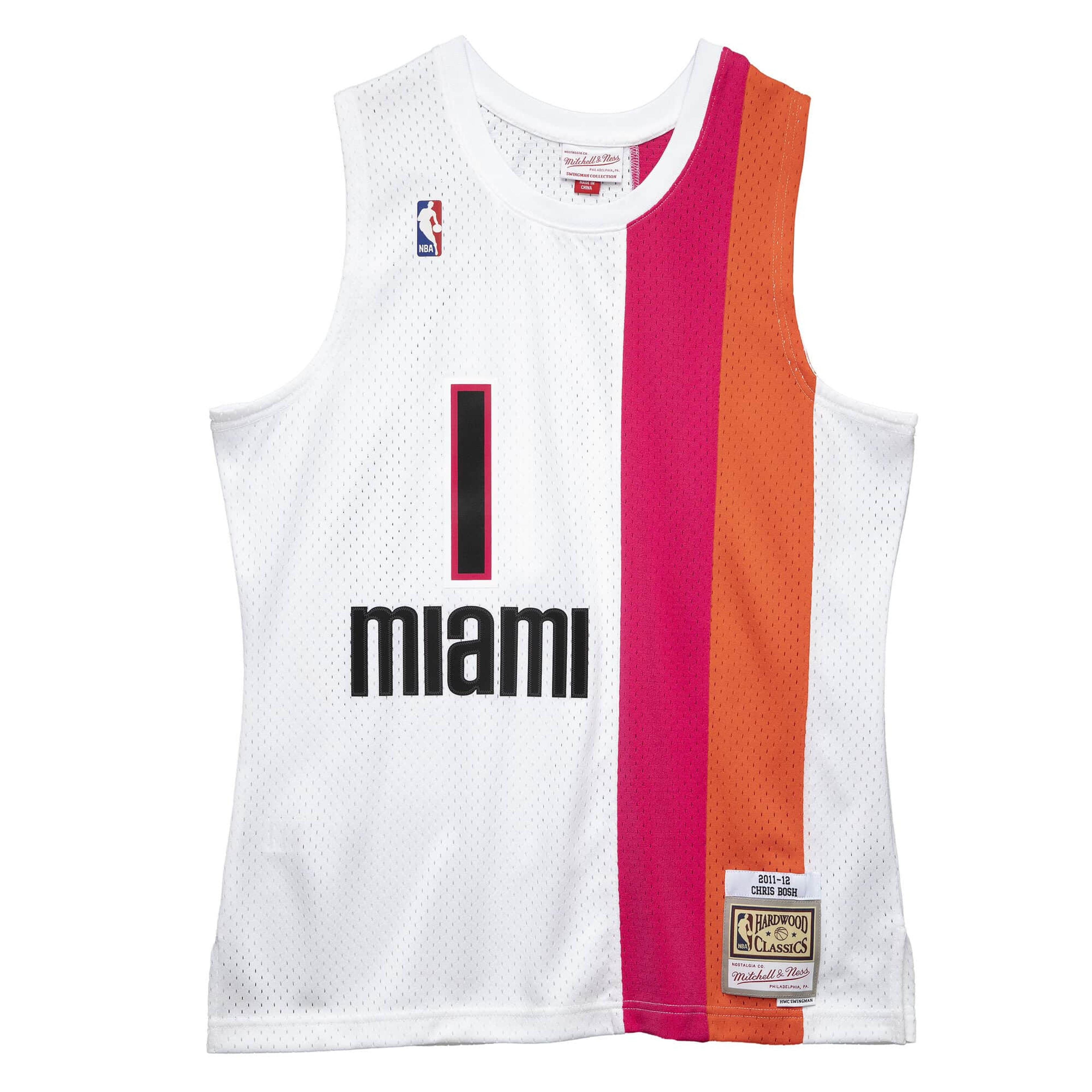 Mitchell & Ness: Hardwood Classic Miami Heat Jersey (Chris Bosh)