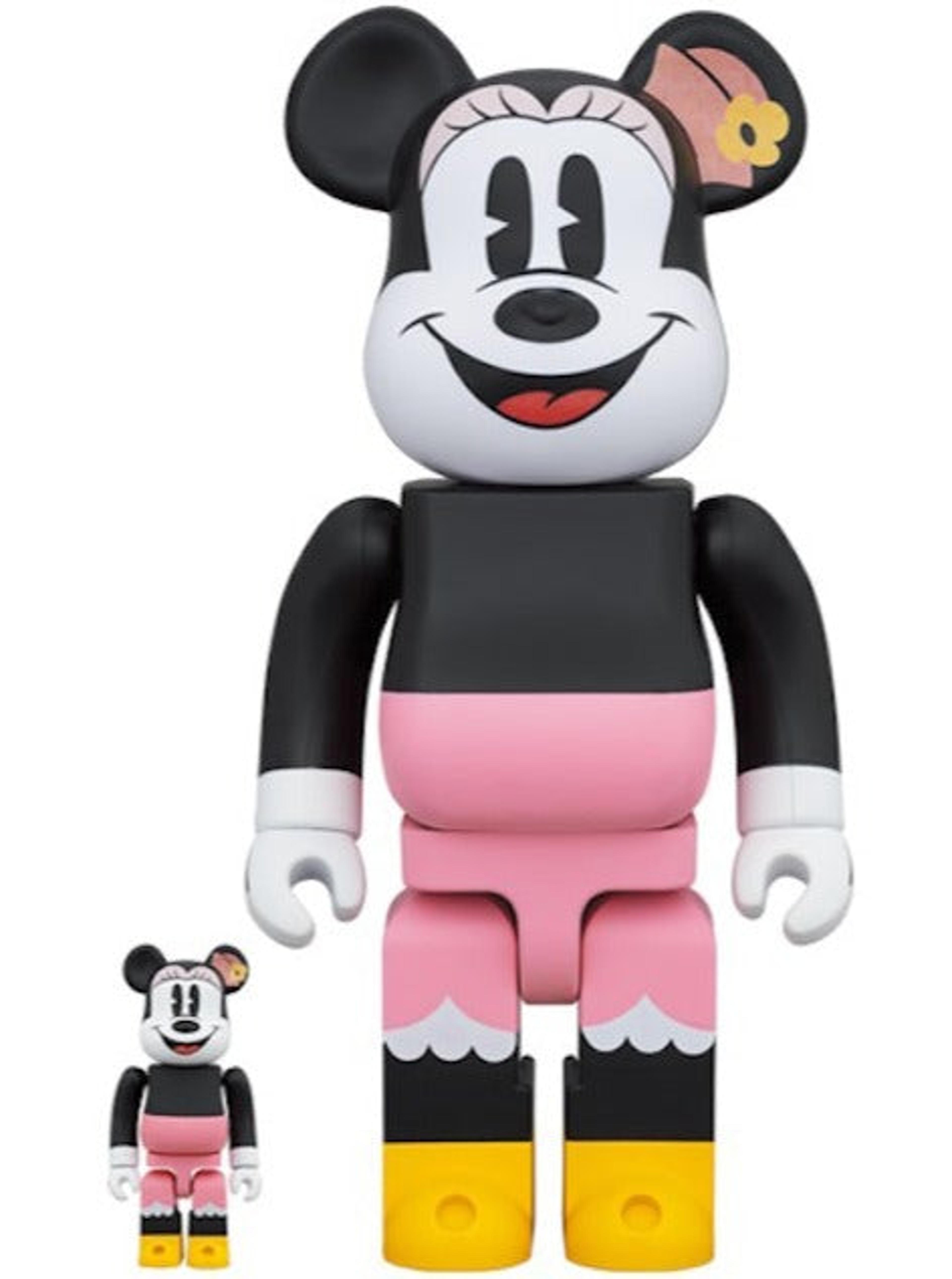 BE@RBRICK BOX LUNCH MINNIE MOUSE 400% + 100%