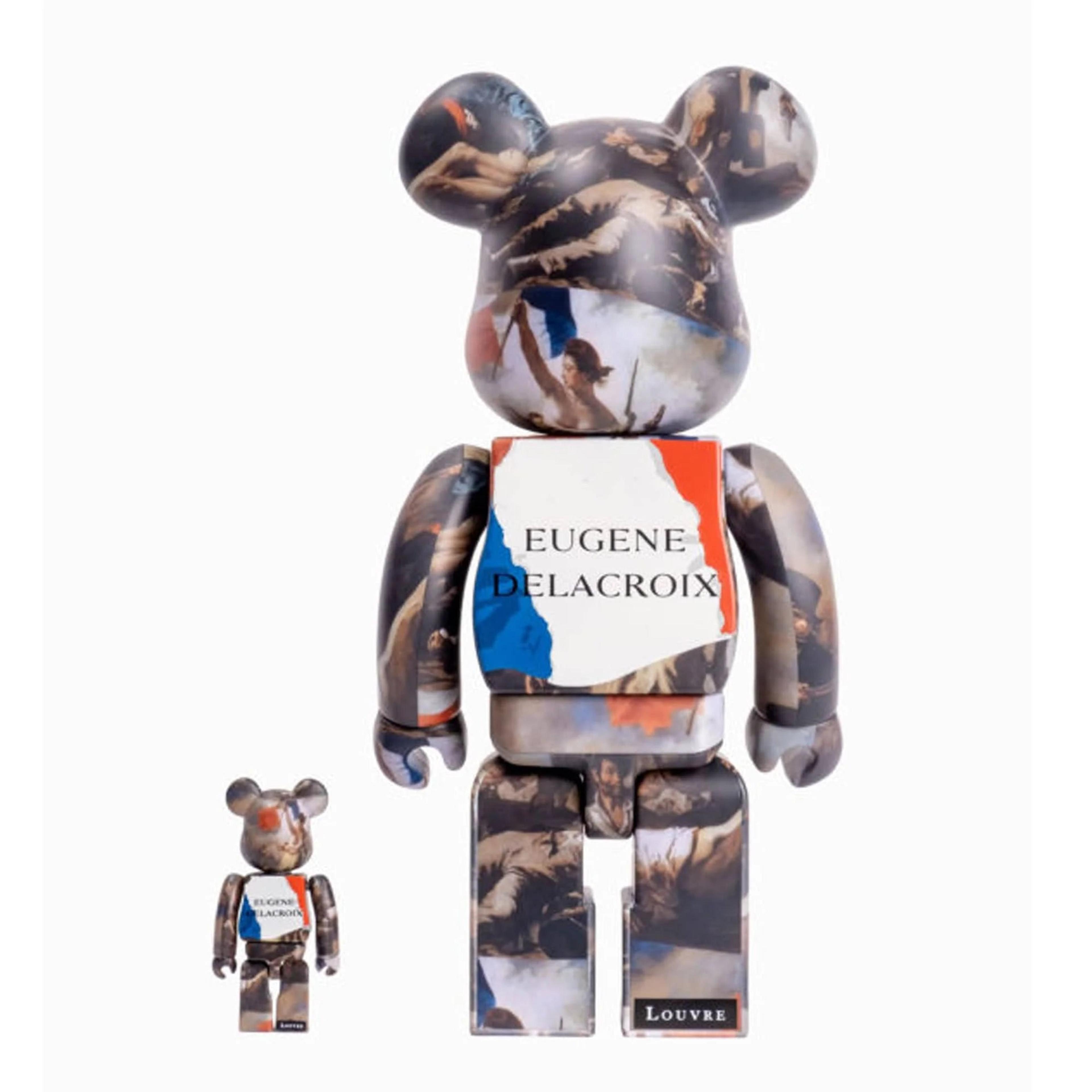 Alternate View 1 of BE@RBRICK EUGÈNE DELACROIX LIBERTY LEADING THE PEOPLE 400％ + 