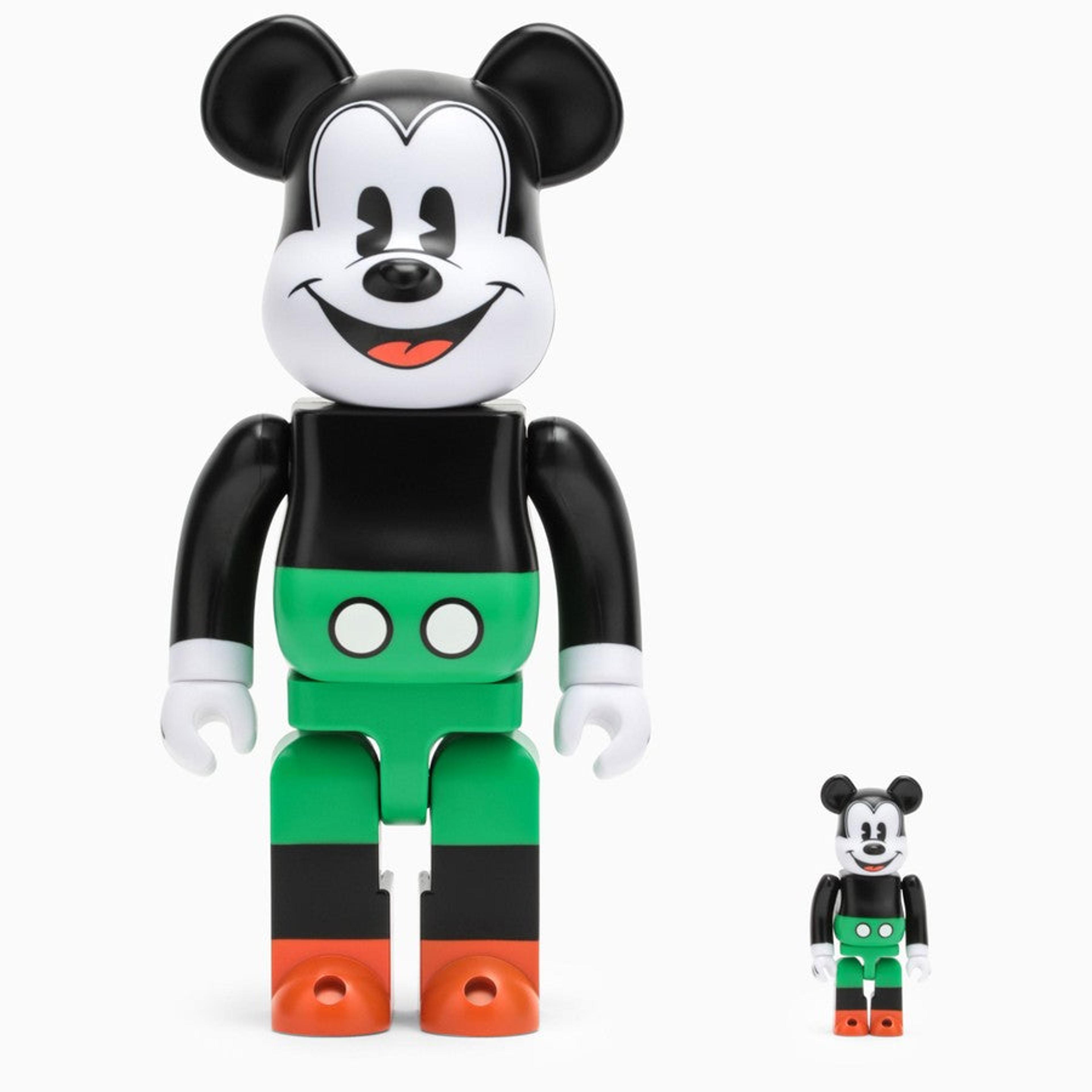 BE@RBRICK MICKEY MOUSE 1930'S POSTER 400％ + 100%