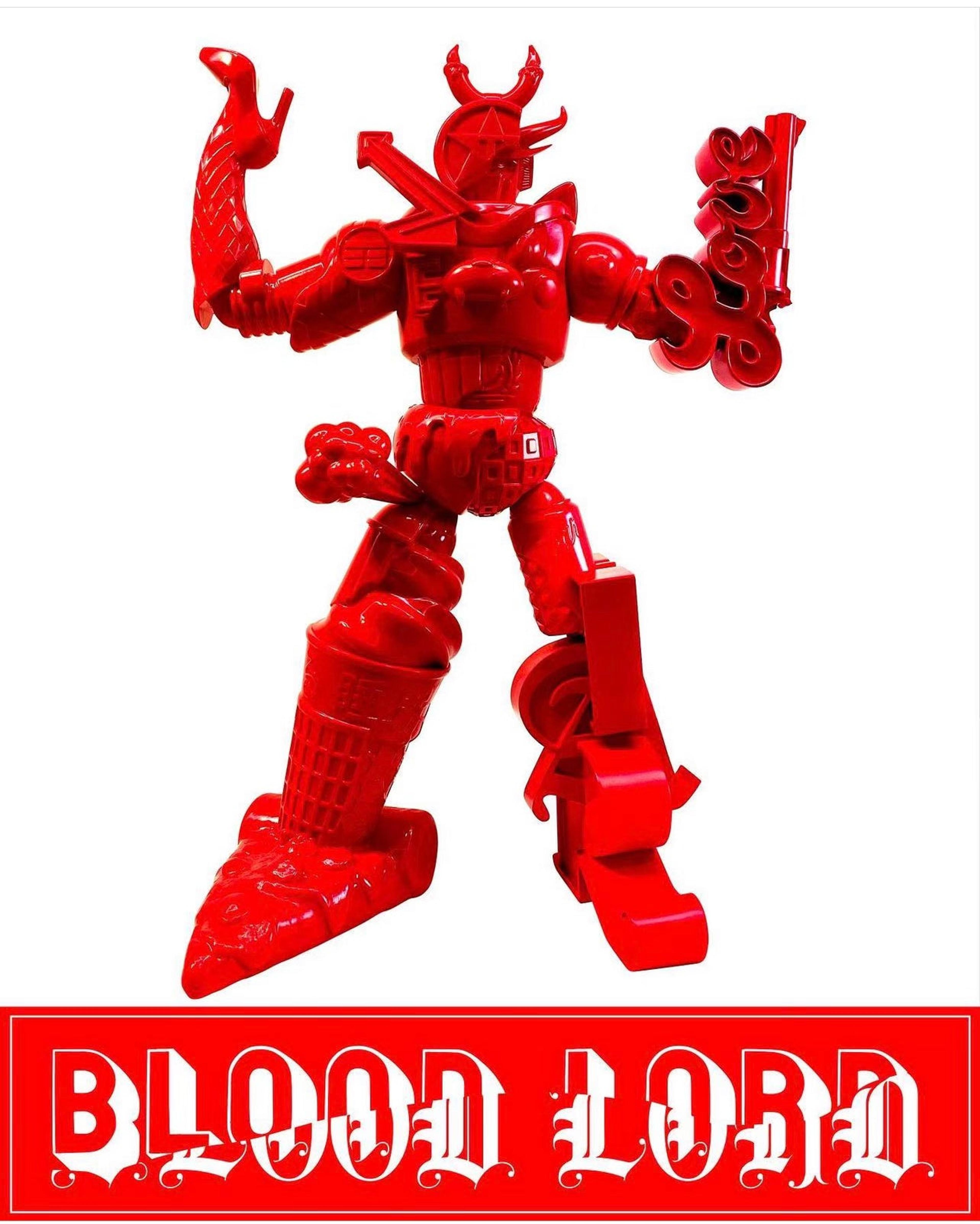 Blood Lord Red Vice Lord  Sculpture by Tristan Eaton Dcon 2022
