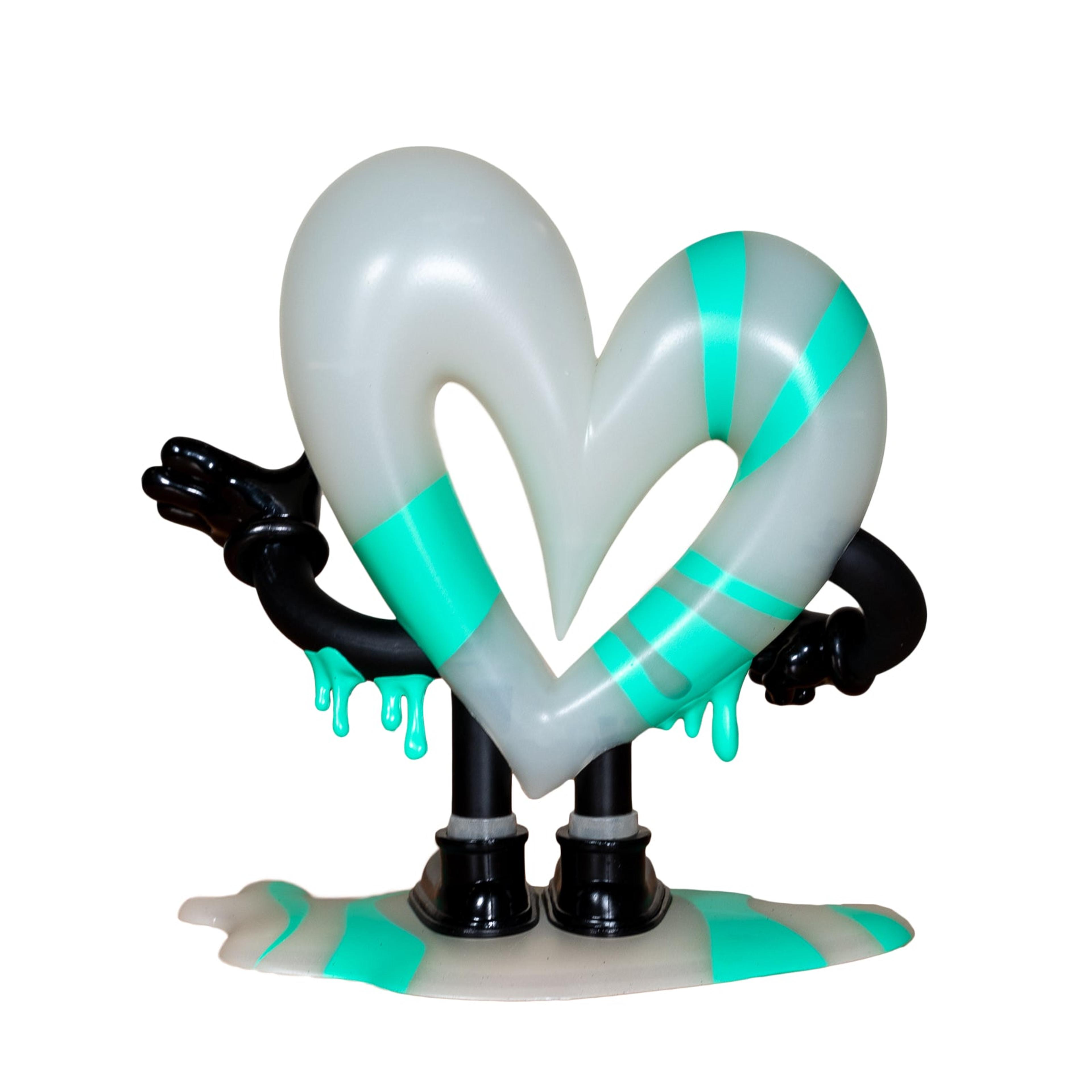 Alternate View 3 of DCon 2022 Exclusive OPN HEART BY JASON NAYLOR X 3DRETRO Glow in 