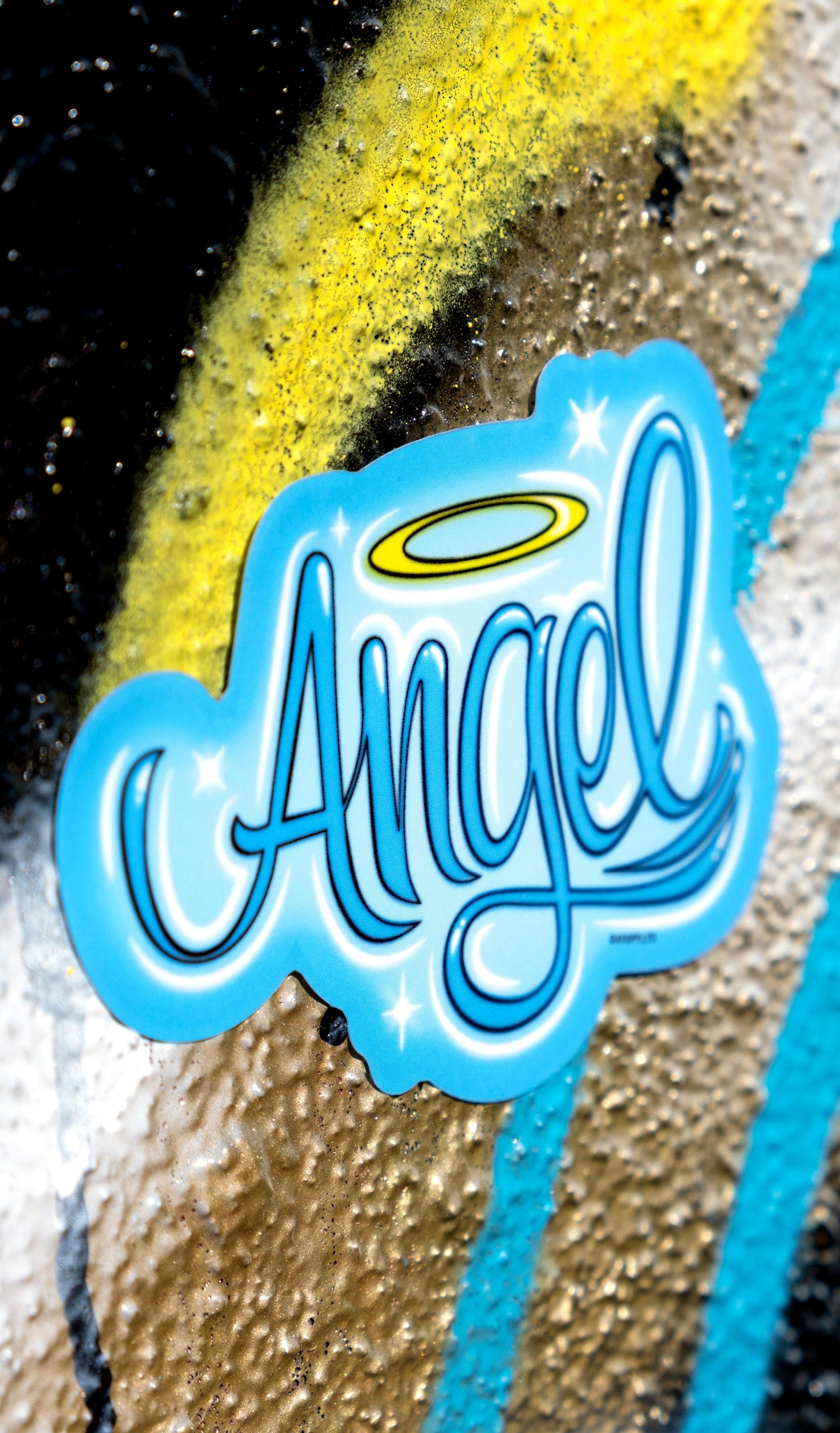 Alternate View 2 of Angel Sticker