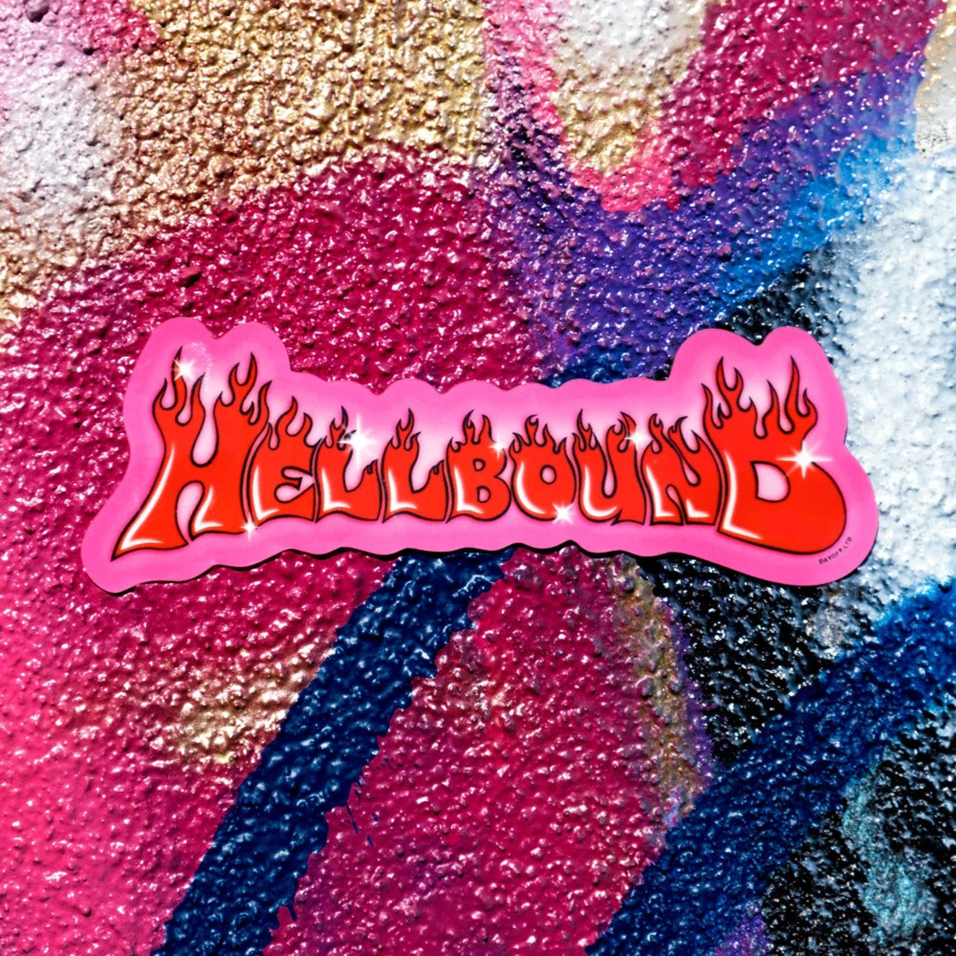 Alternate View 1 of Hellbound Sticker