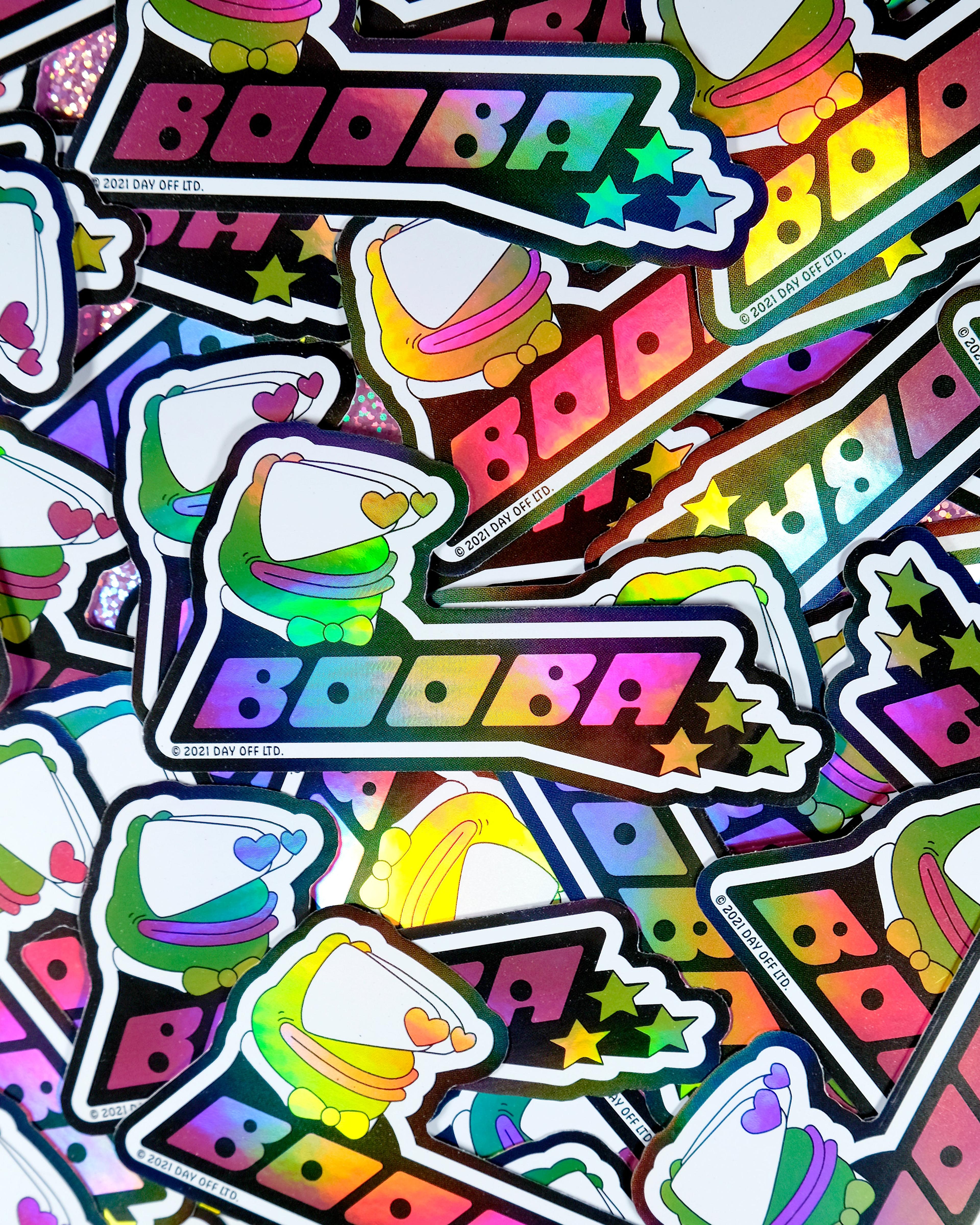 Alternate View 3 of Booba Holo Sticker