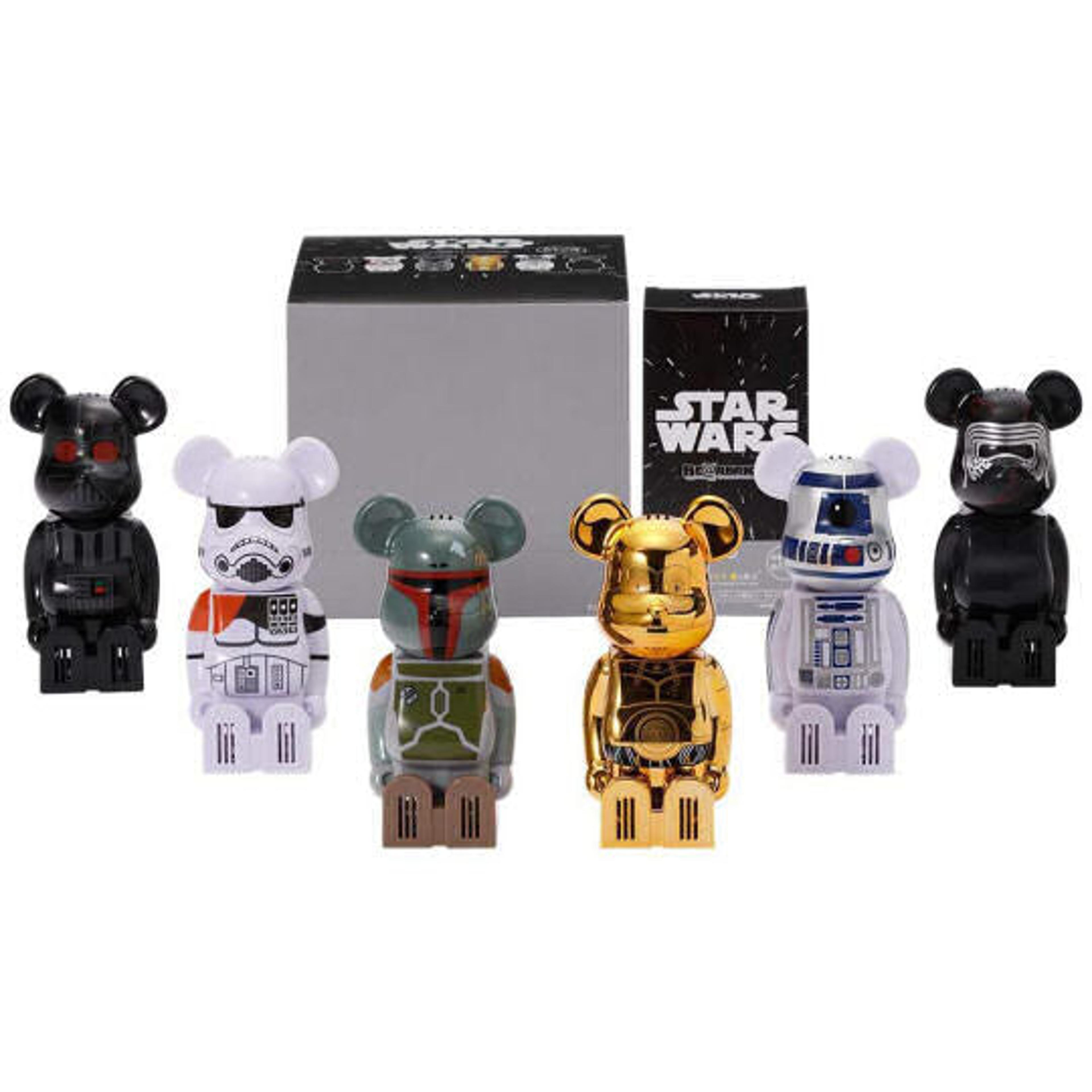 Alternate View 7 of Medicom Toy BE＠RBRICK Cleverin Star Wars 6 Piece Compete Set L