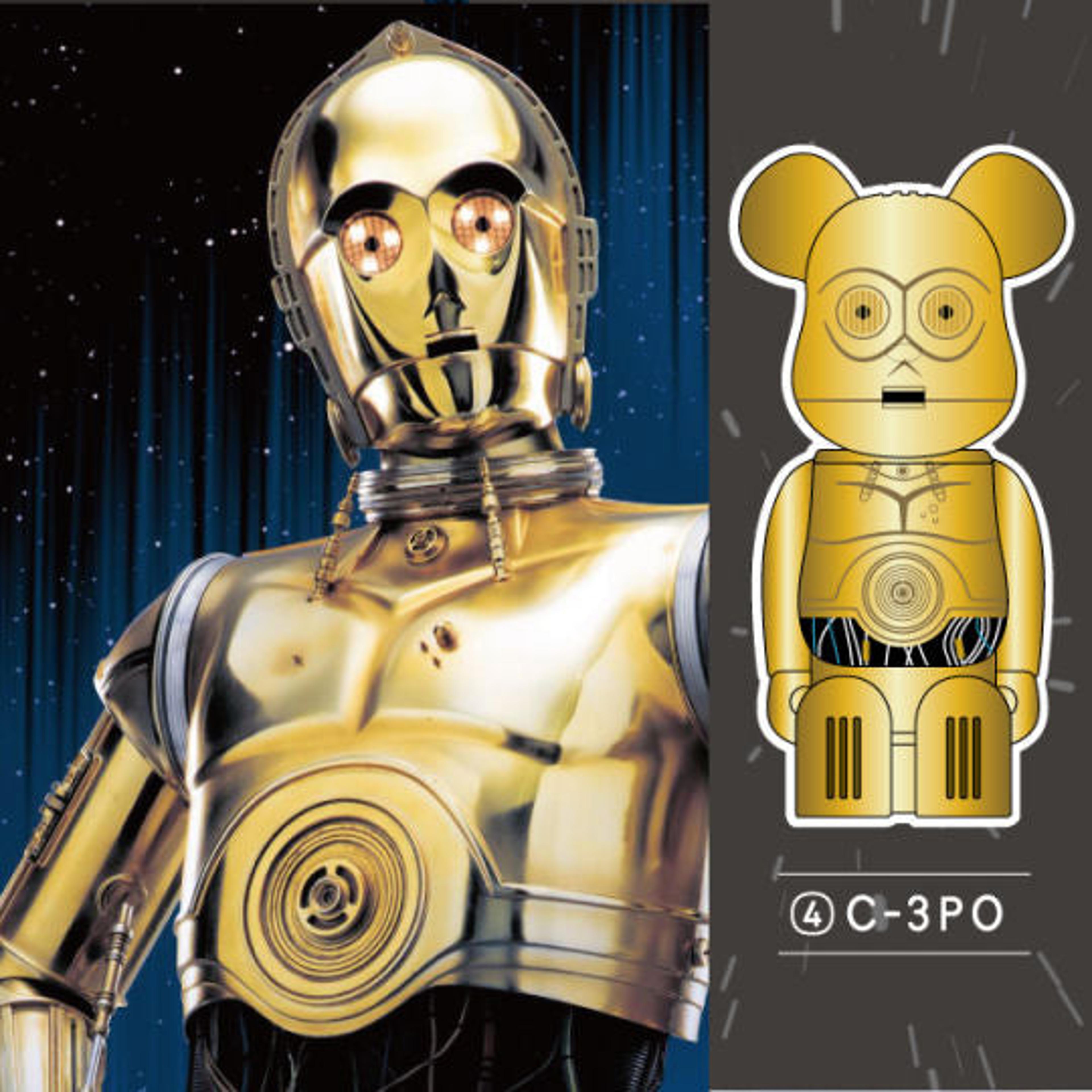 Alternate View 3 of Medicom Toy BE＠RBRICK Cleverin Star Wars 6 Piece Compete Set L