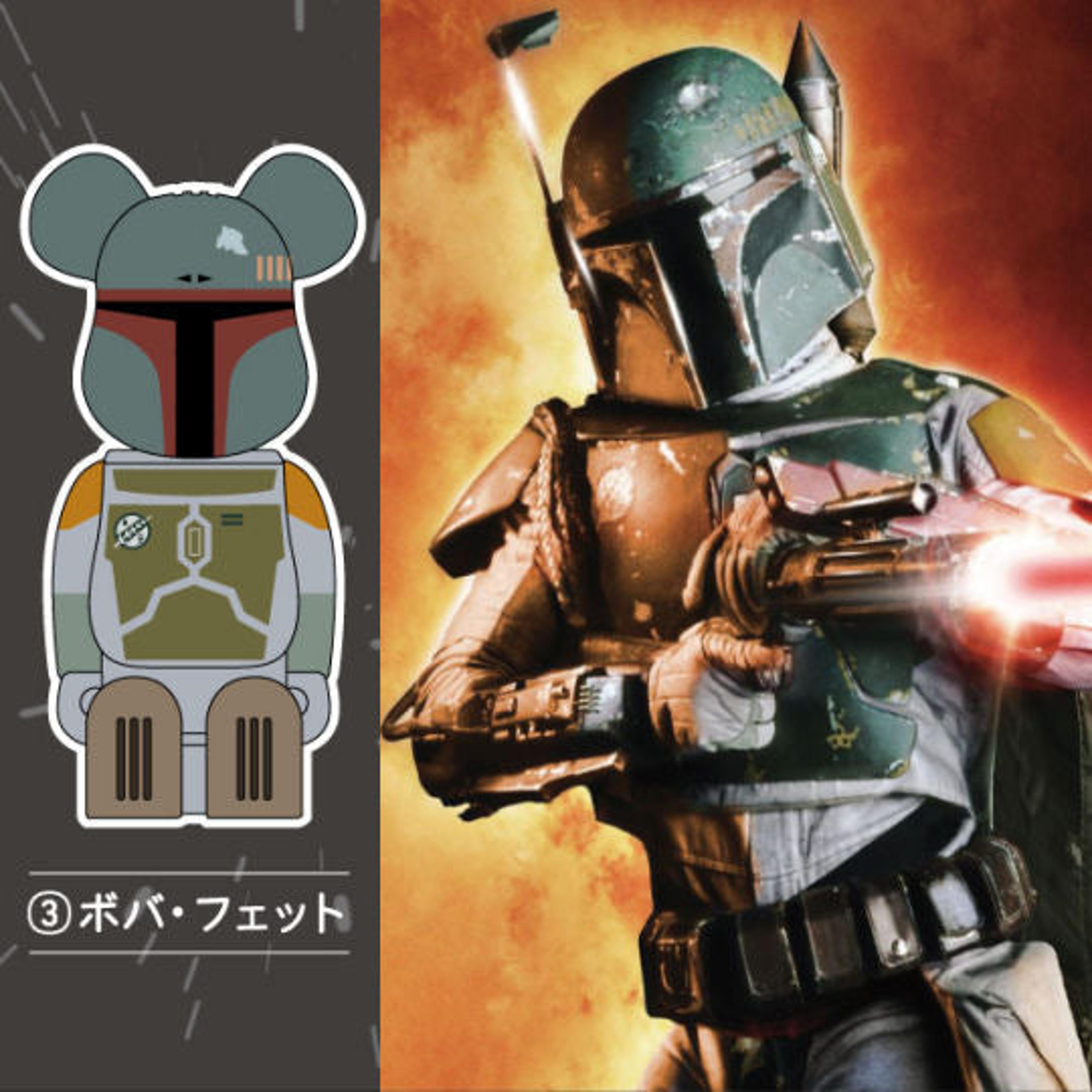 Alternate View 1 of Medicom Toy BE＠RBRICK Cleverin Star Wars 6 Piece Compete Set L