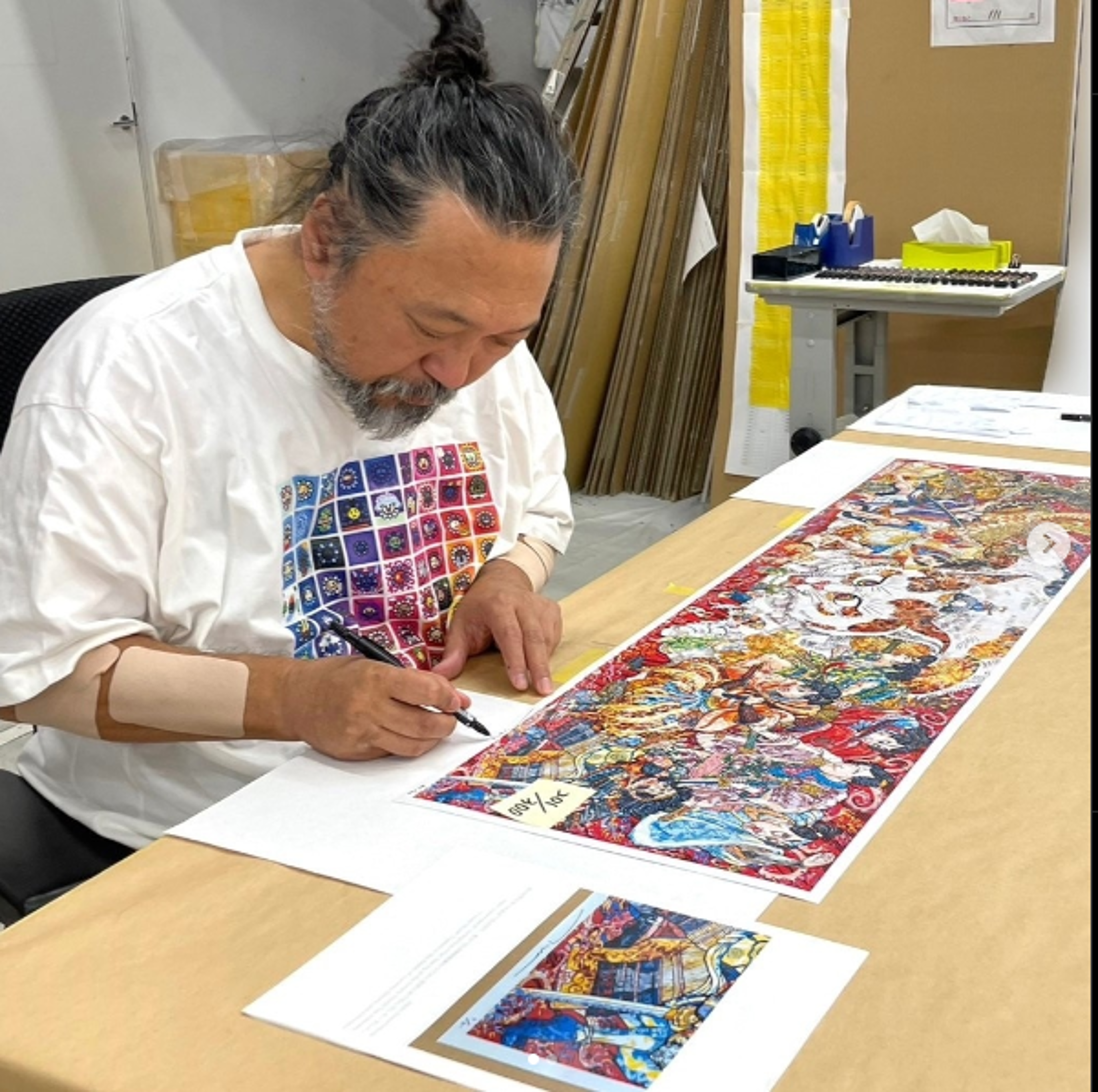 Alternate View 5 of Takashi Murakami signed and numbered limited-edition Australia a