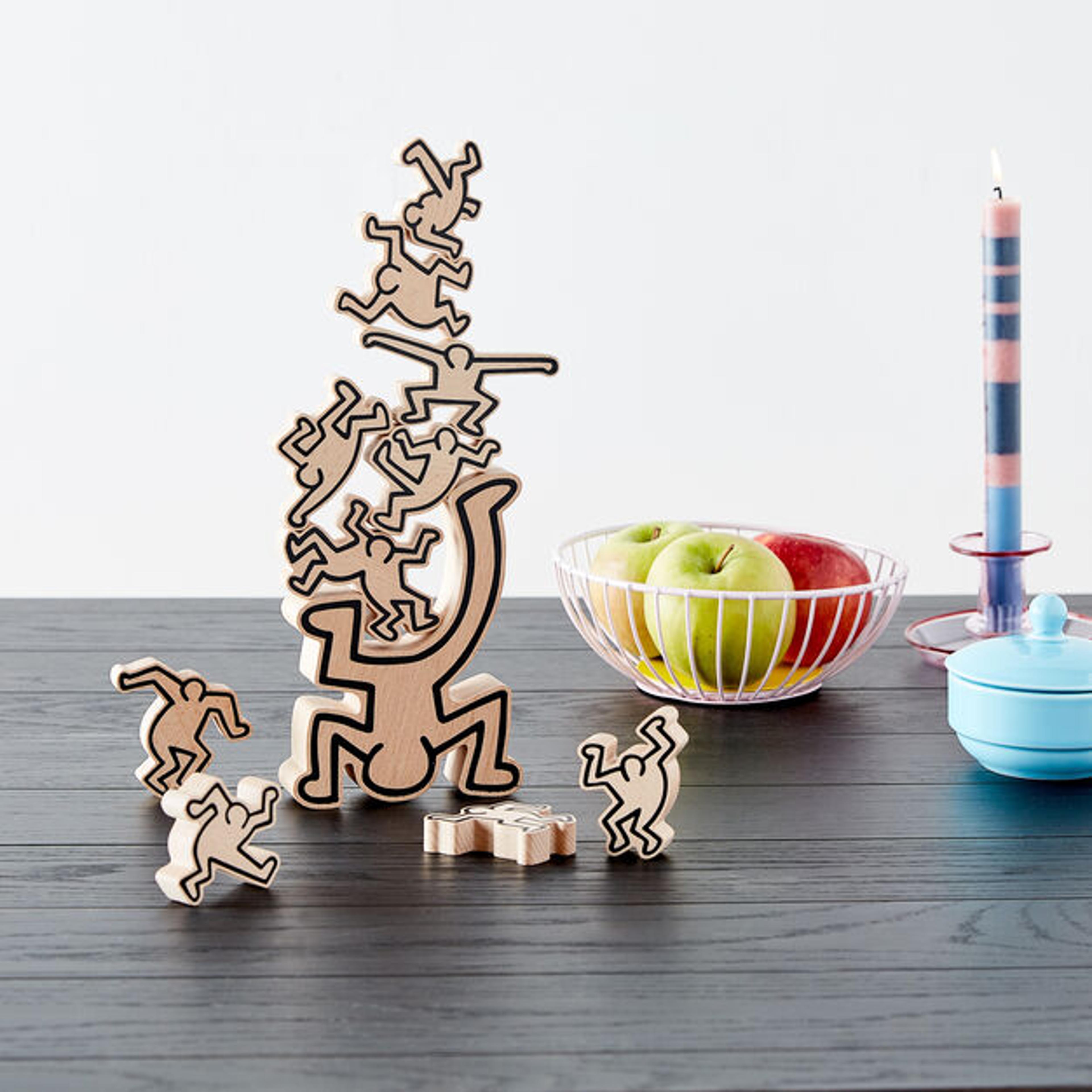 Alternate View 1 of Keith Haring Stacking Figures Game