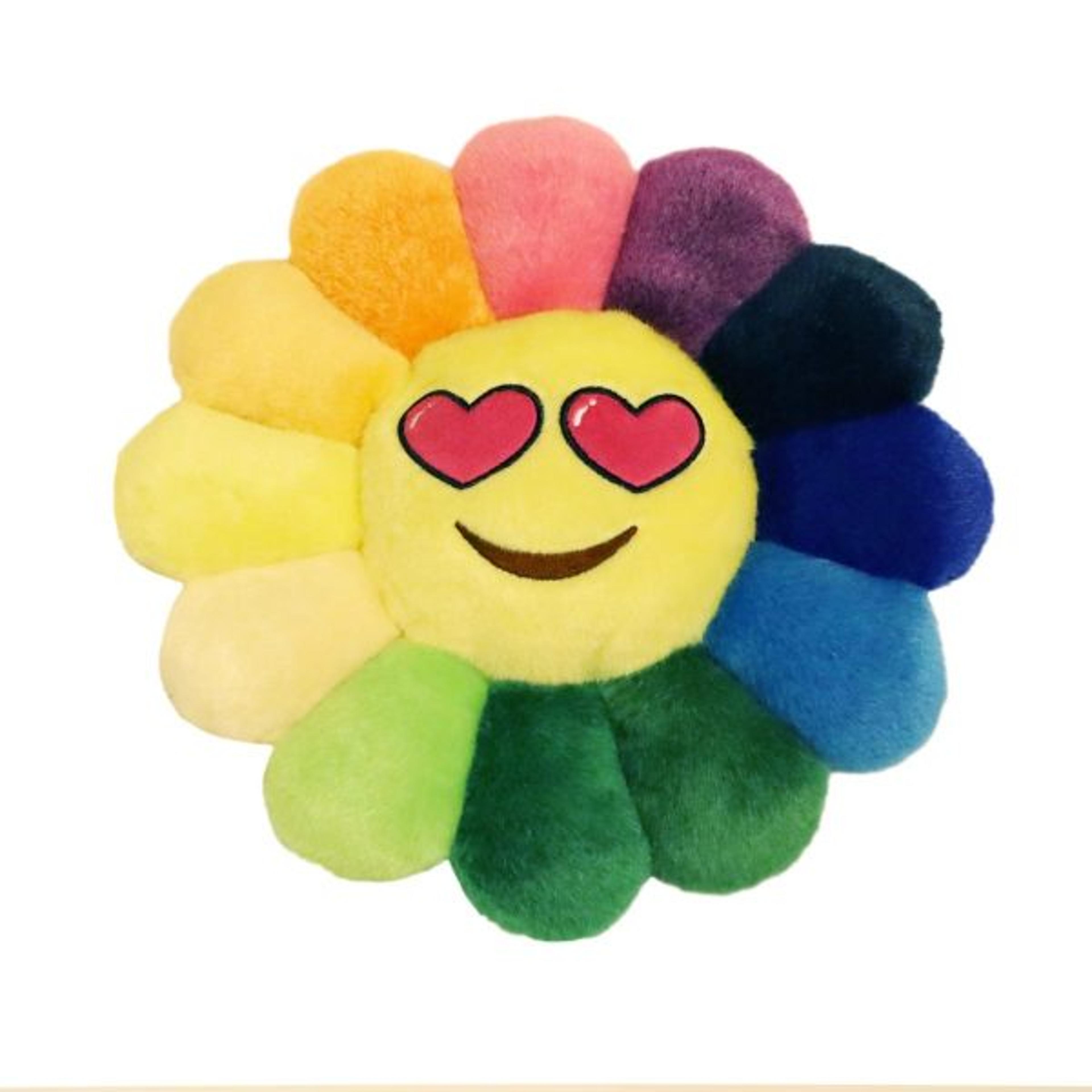 Takashi Murakami Flower Plush Emoji 3