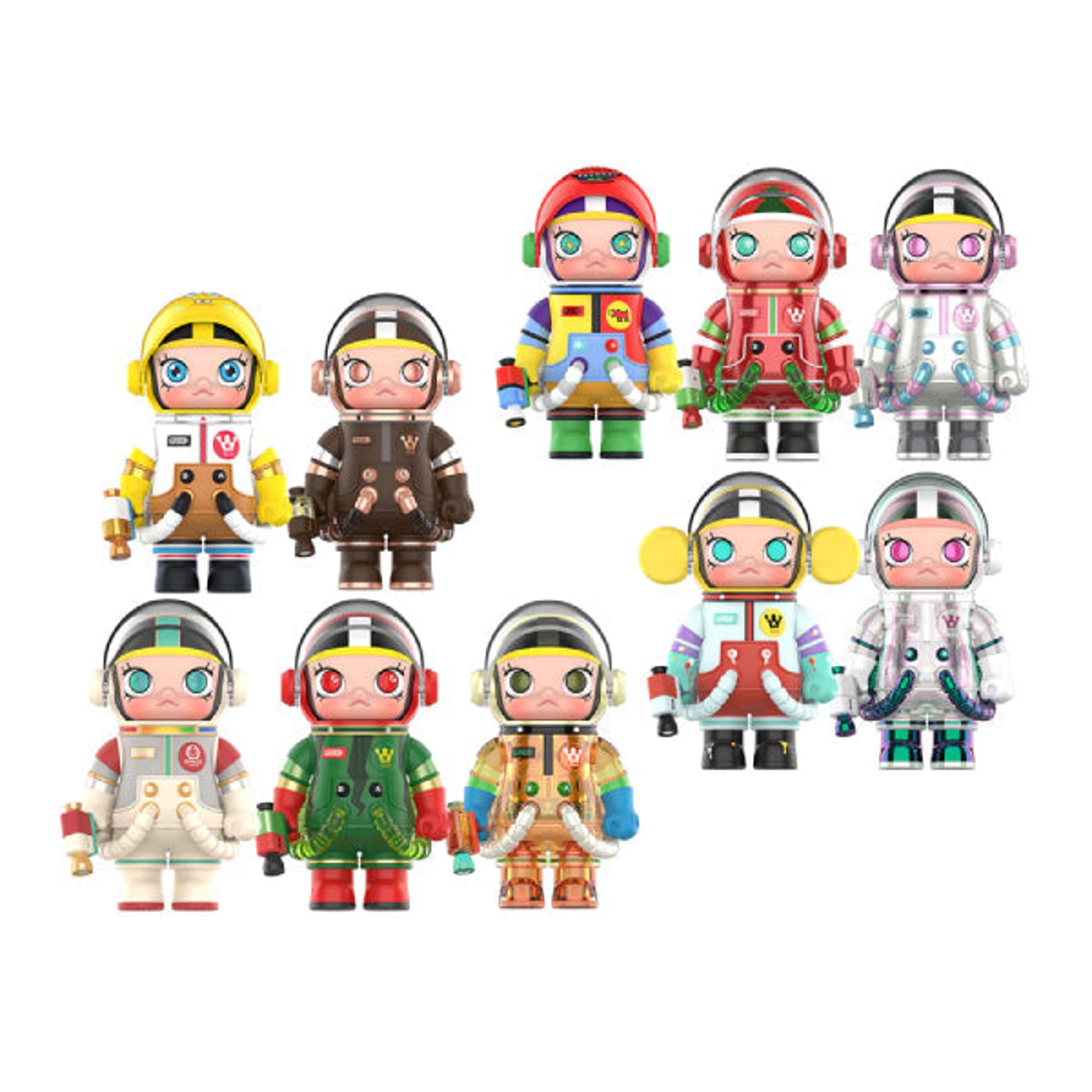 POP MART MEGA SPACE COLLECTION 100% Space Molly Series 01 Blind 