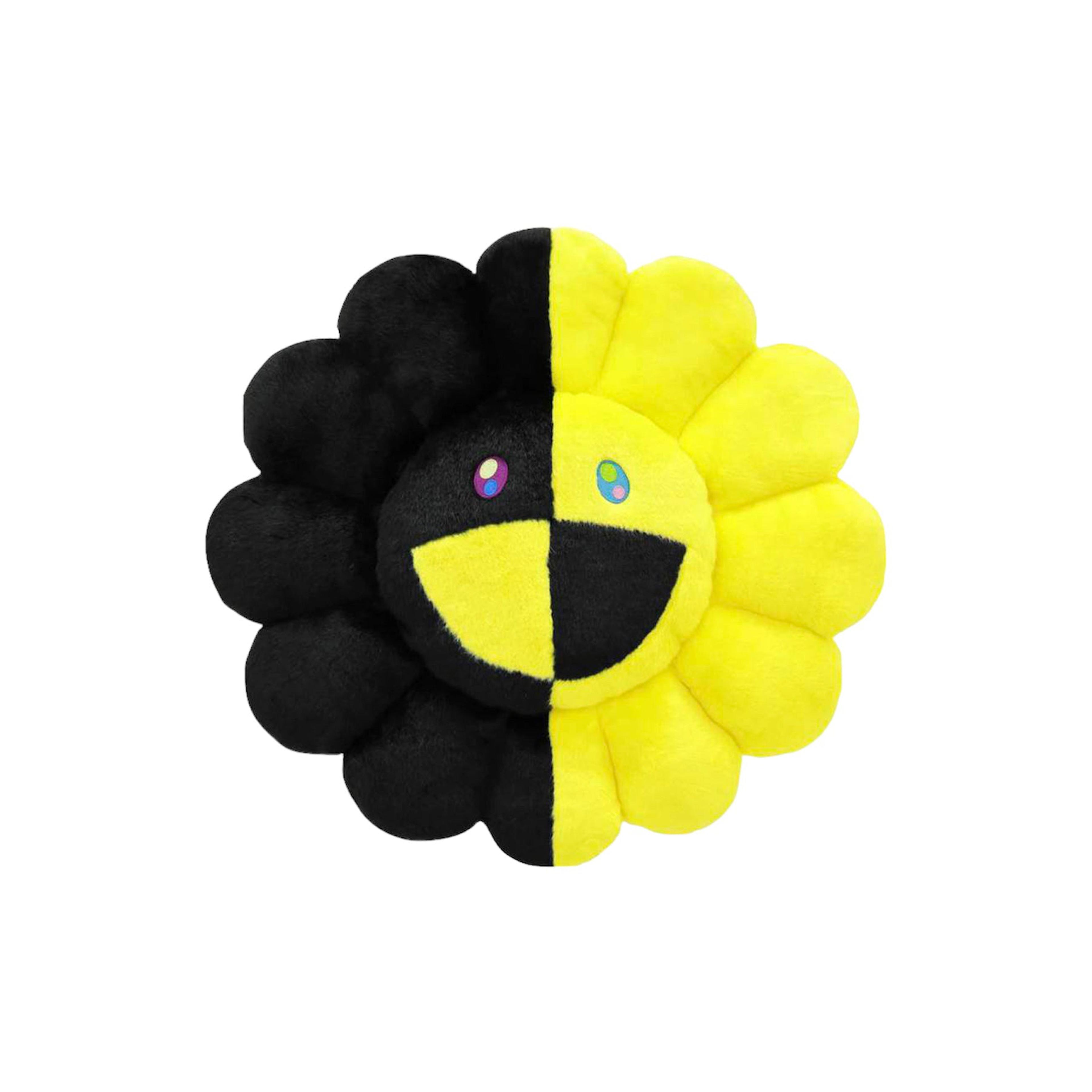 Takashi Murakami x HIKARU Collaboration Flower Plush Black/Yello