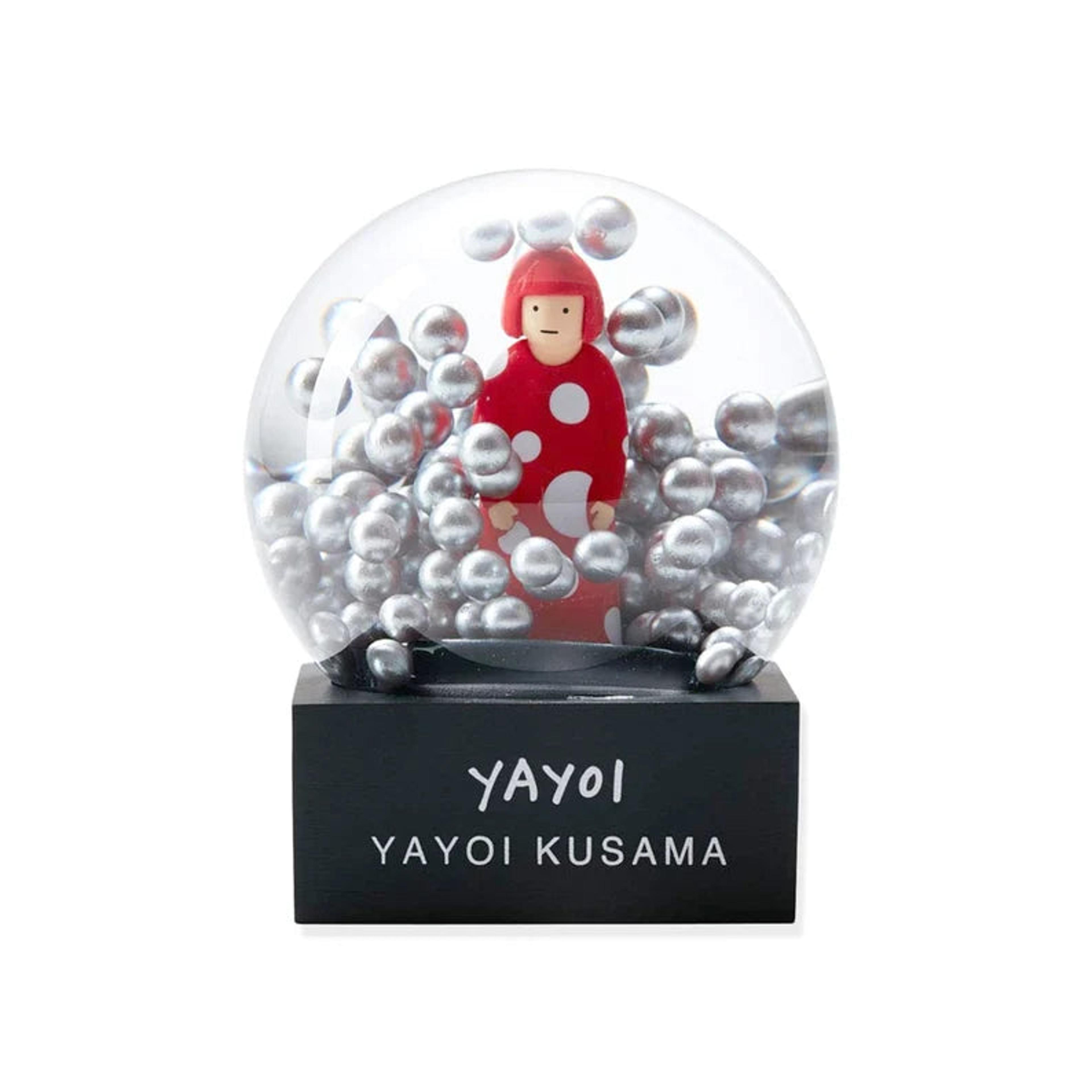 Alternate View 2 of Yayoi Kusama Snow Dome Snow Globe [YAYOI] Art Goods