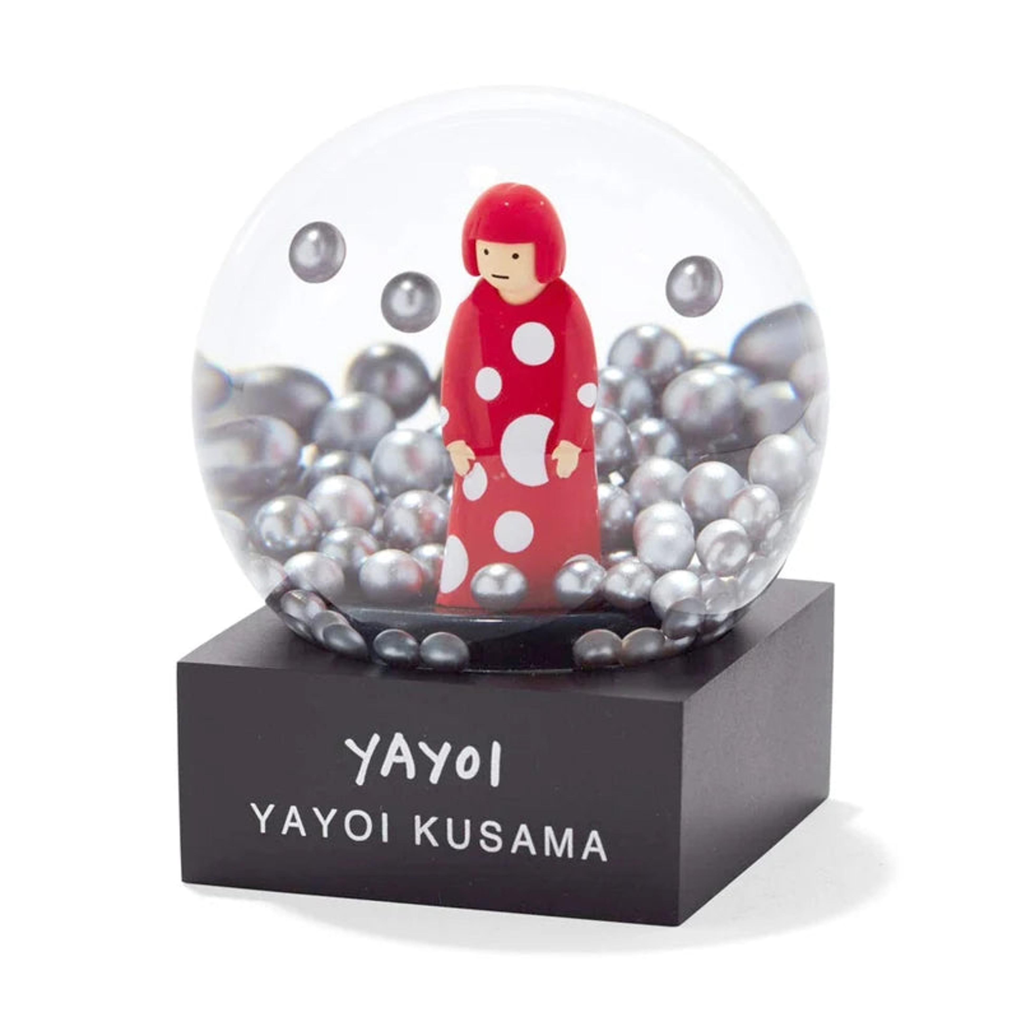 Alternate View 1 of Yayoi Kusama Snow Dome Snow Globe [YAYOI] Art Goods