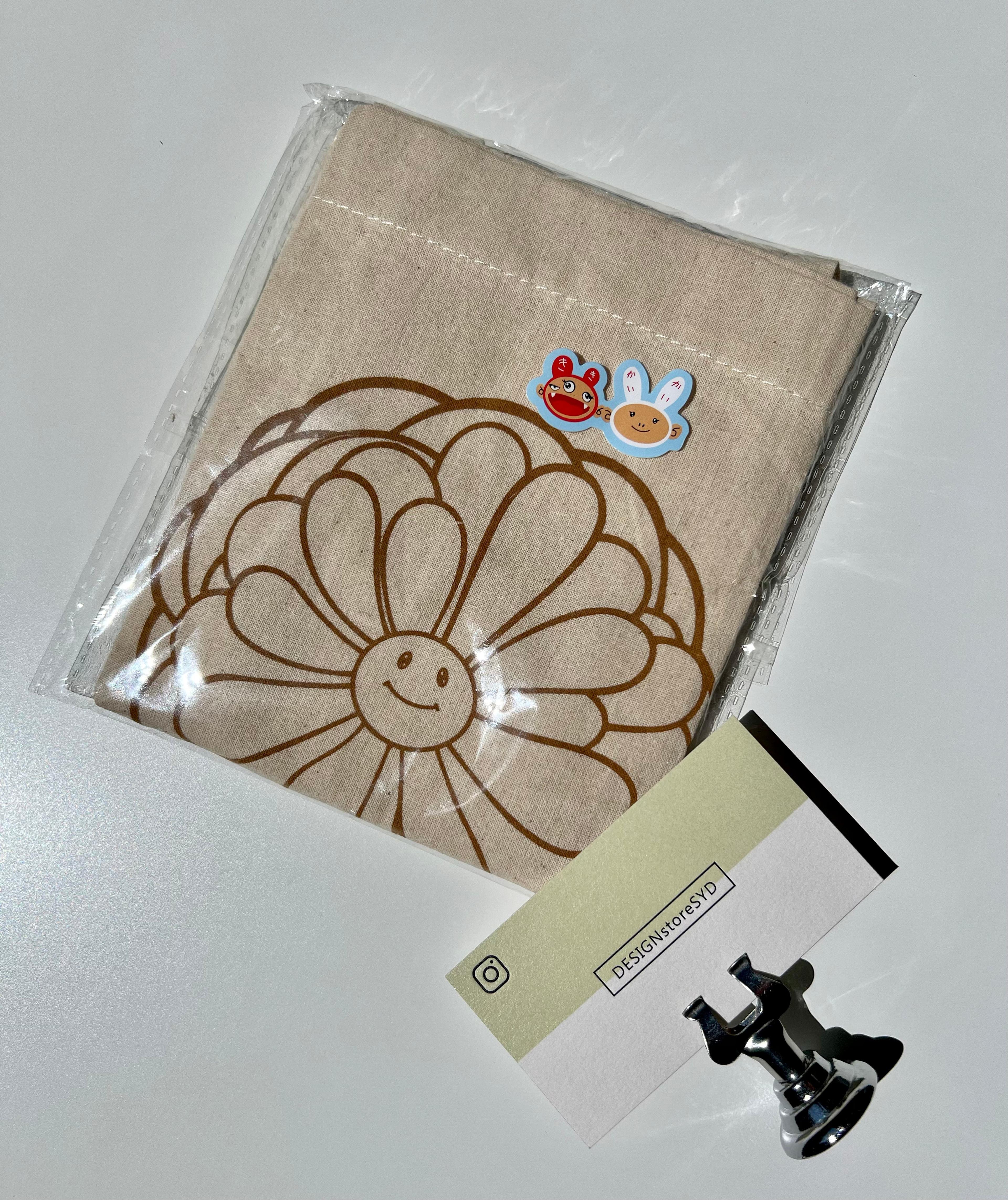 Alternate View 1 of Takashi Murakami flower eco fabric tote bag