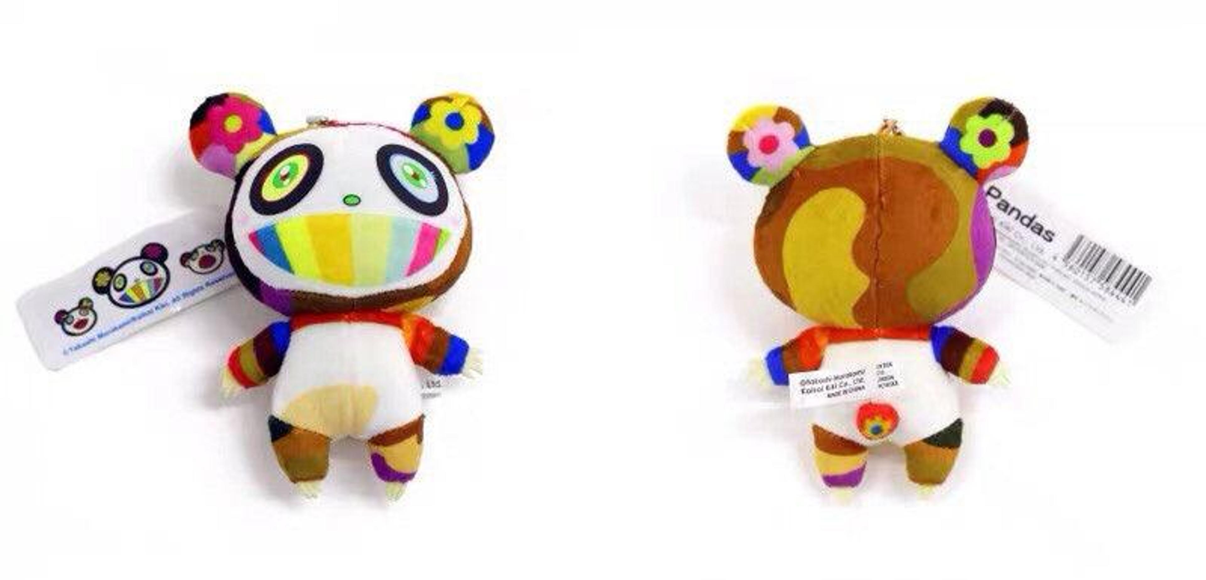 Alternate View 1 of Takashi Murakami Kaikai Kiki toy doll Keychain Panda Black Pink