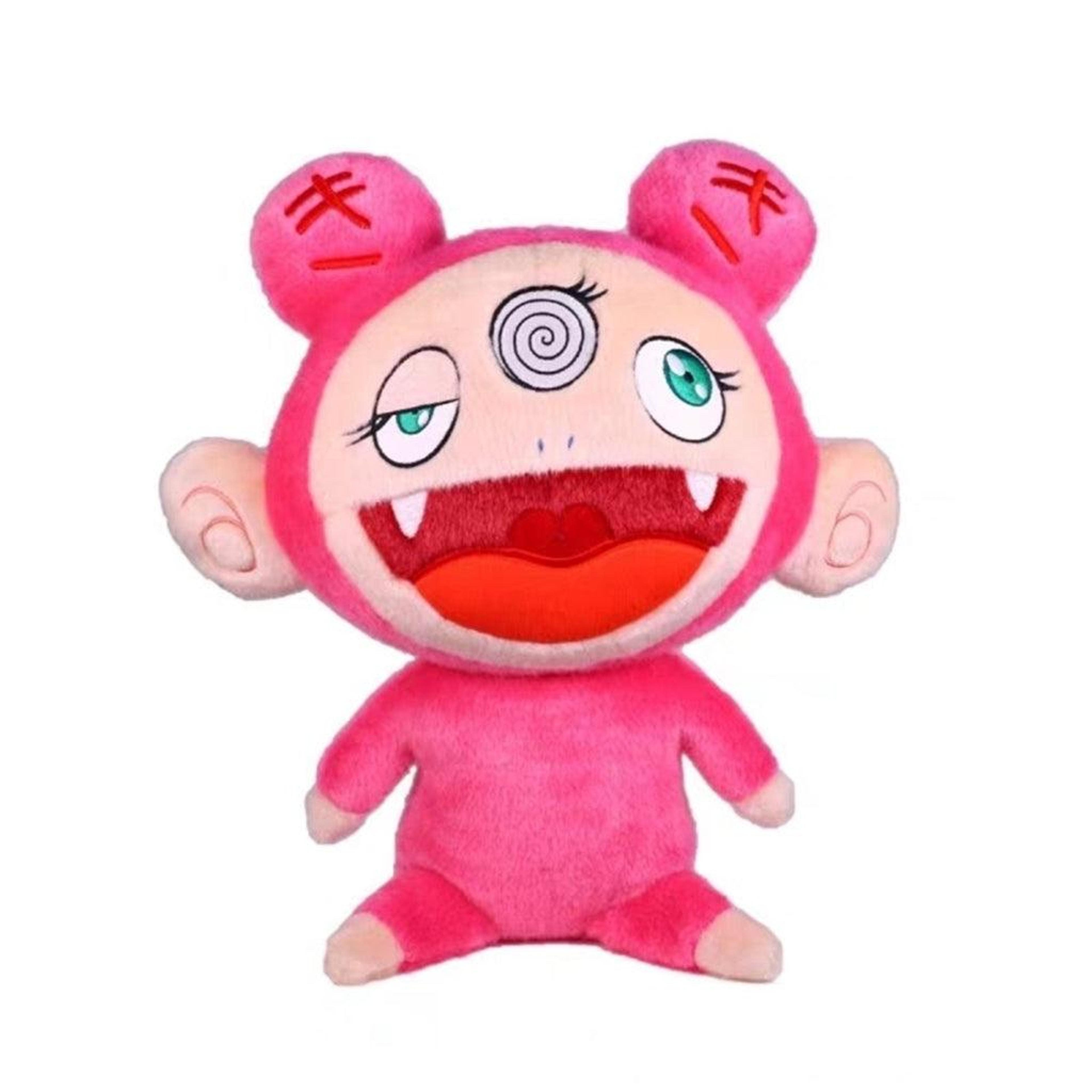 Takashi Murakami Kiki pink plush toy doll