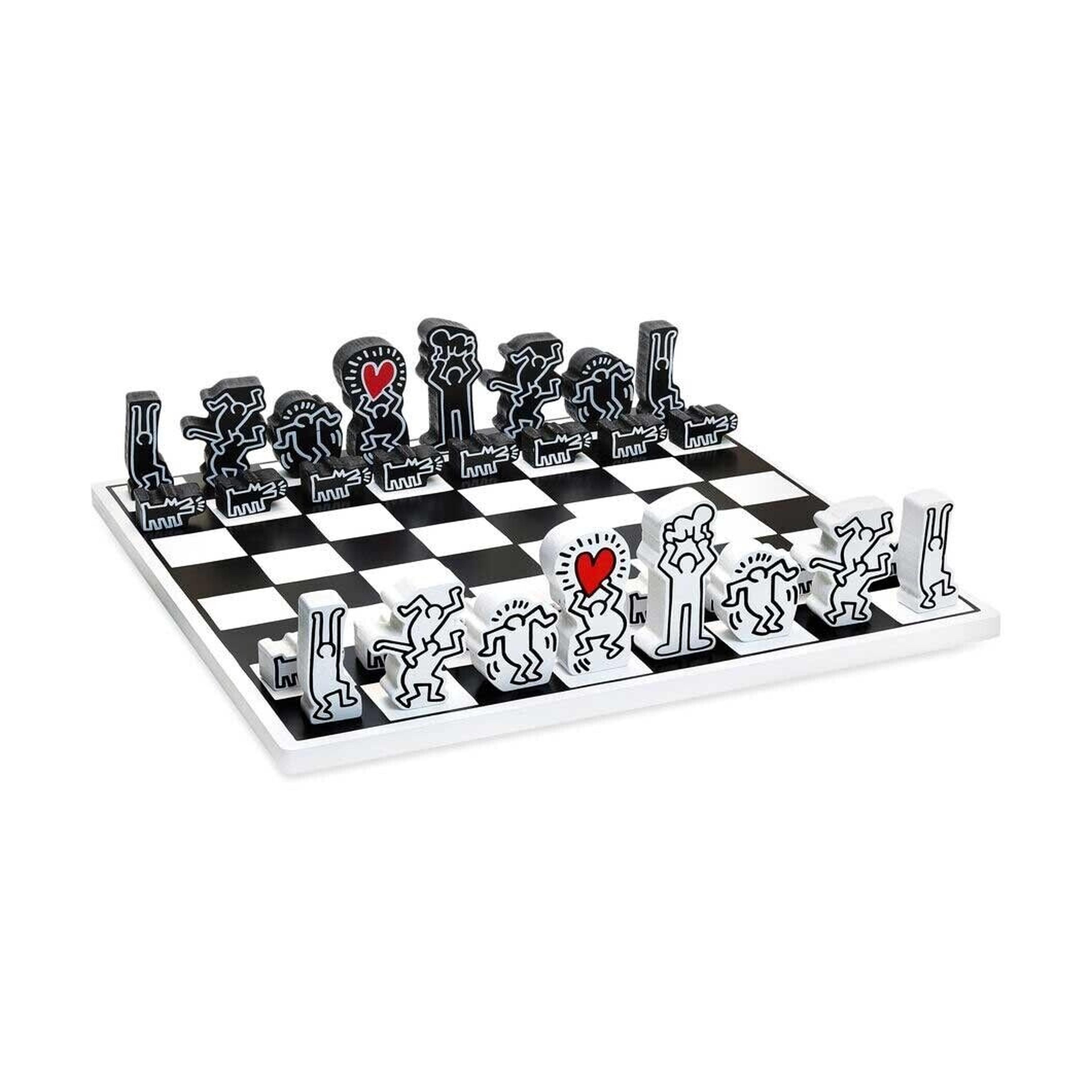 Alternate View 3 of Keith Haring x Vilac Chess Set Board