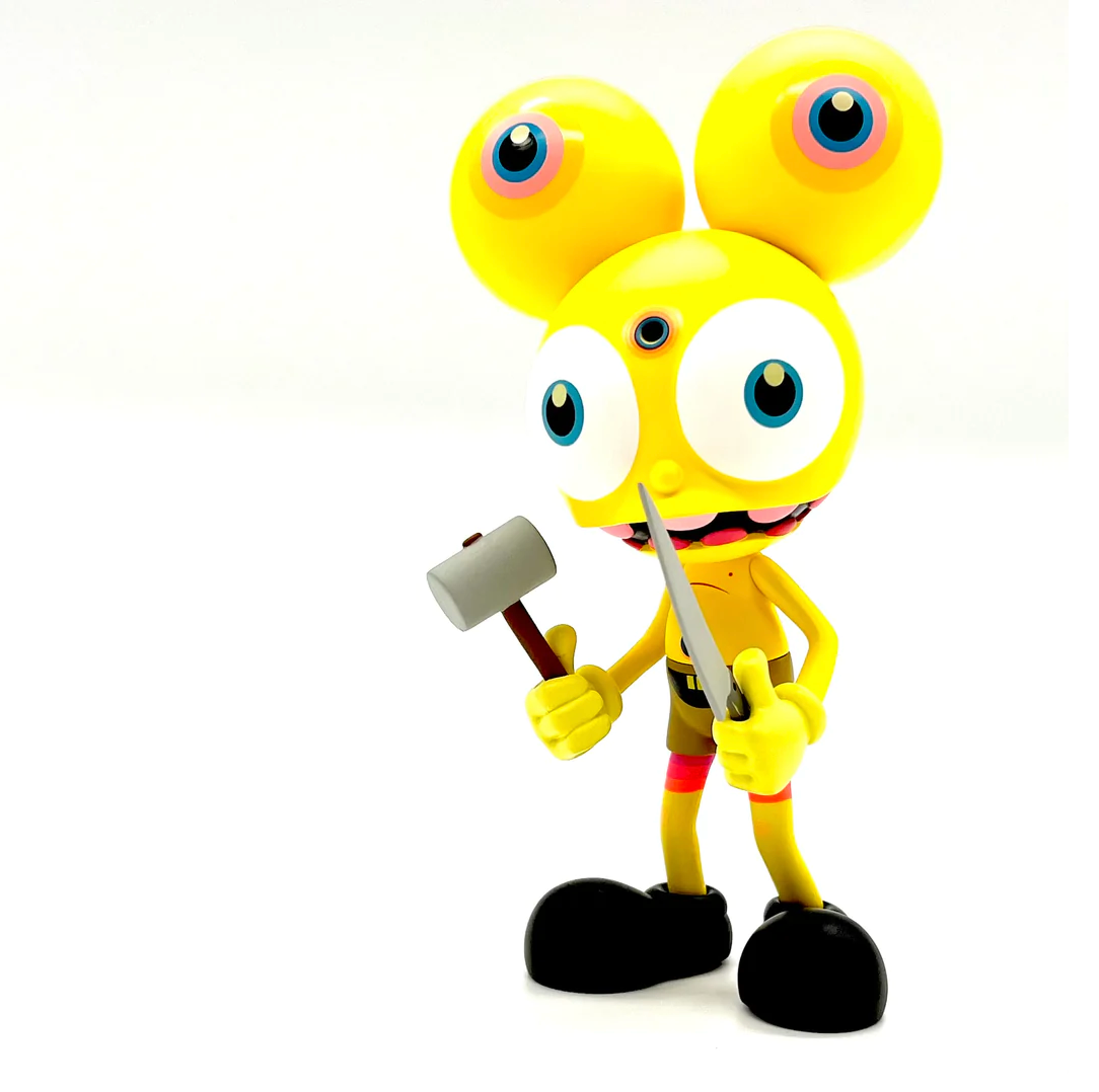 Space Monkey By Dalek Happy Pants Yellow Edition