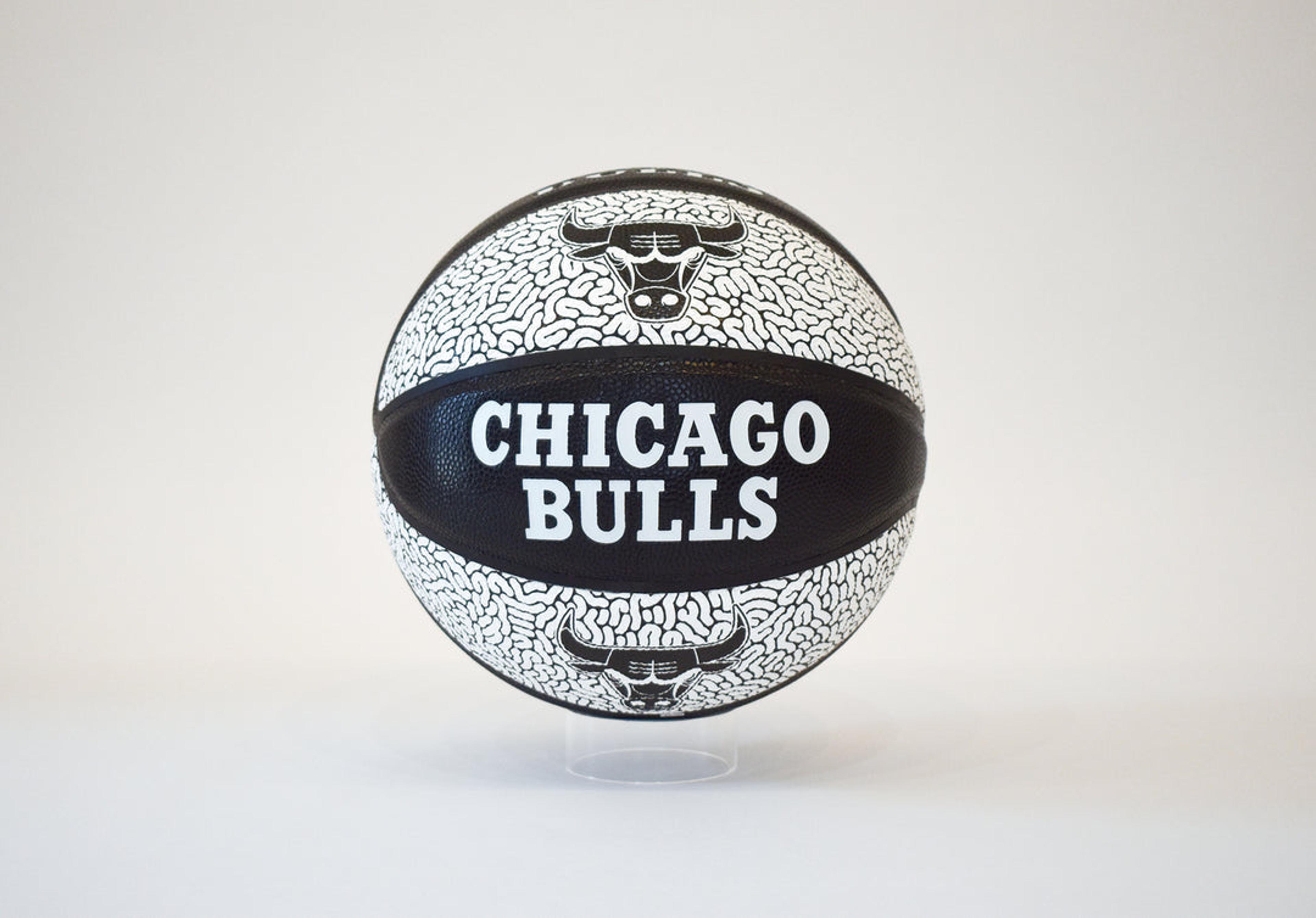 Black & White Chicago Bulls Basketball