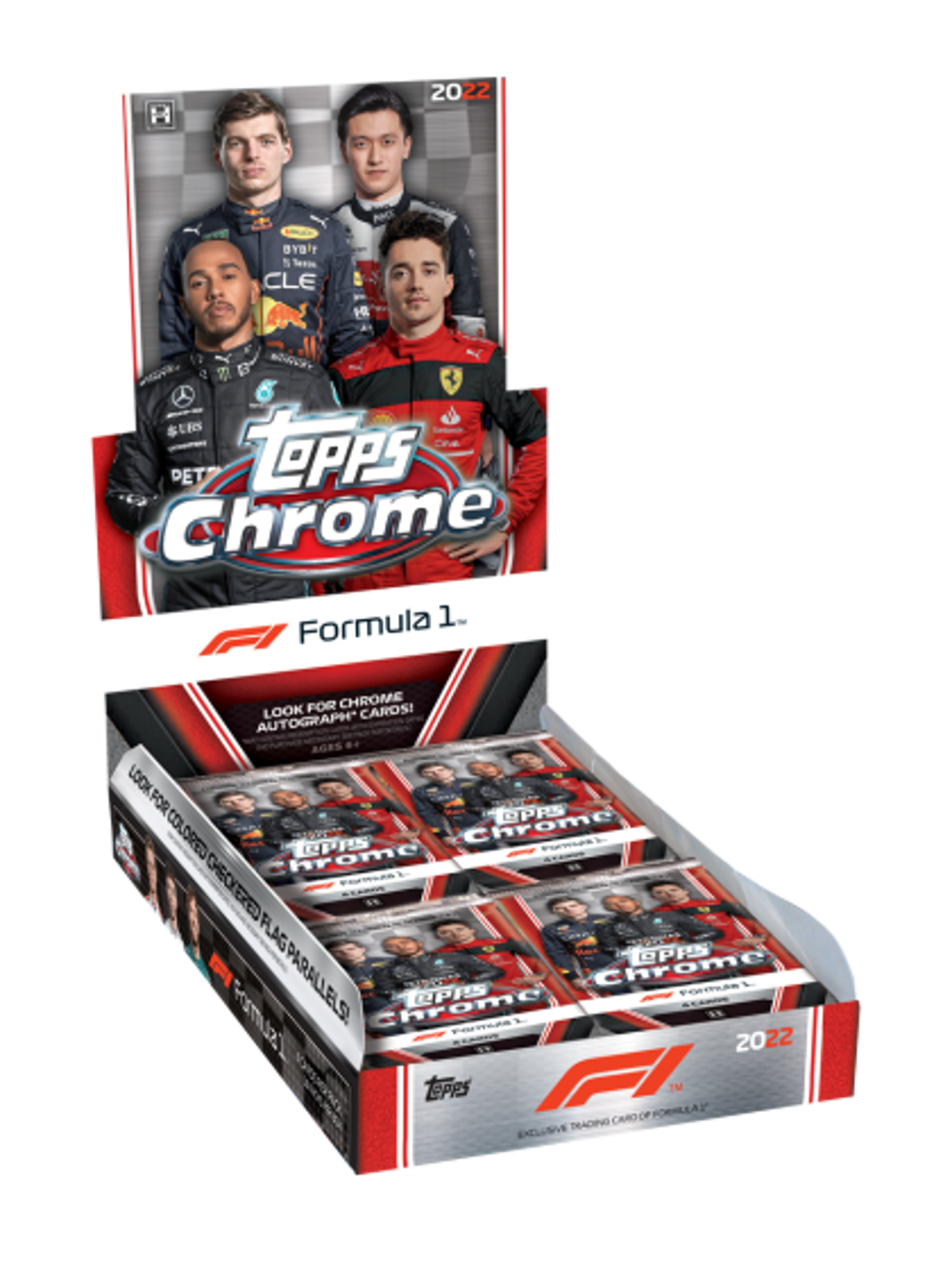 2022 Topps Chrome F1 Hobby Packs