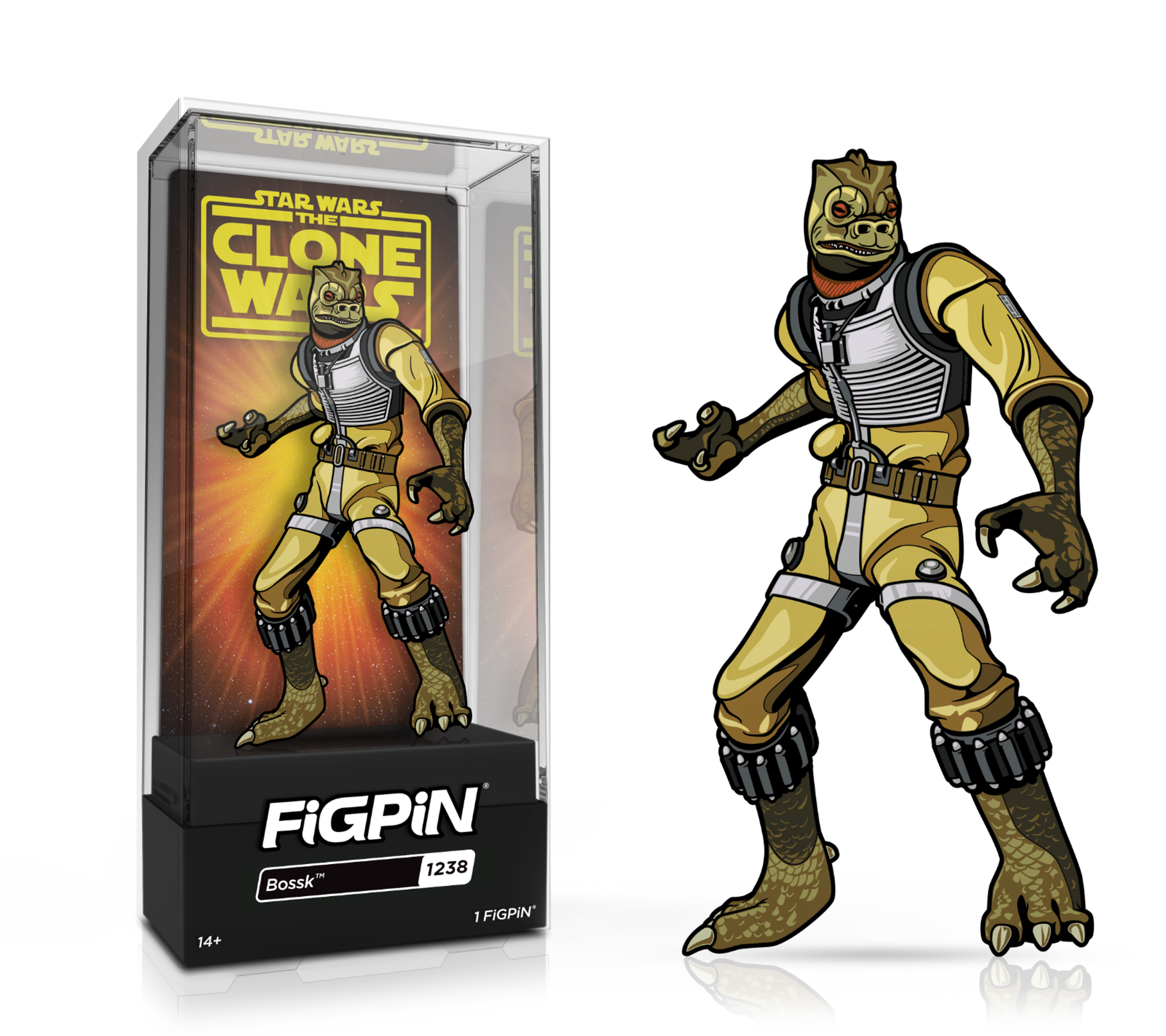 FiGPiN Star Wars The Clone Wars Bossk #1238 LE 1000 eVend Exclus