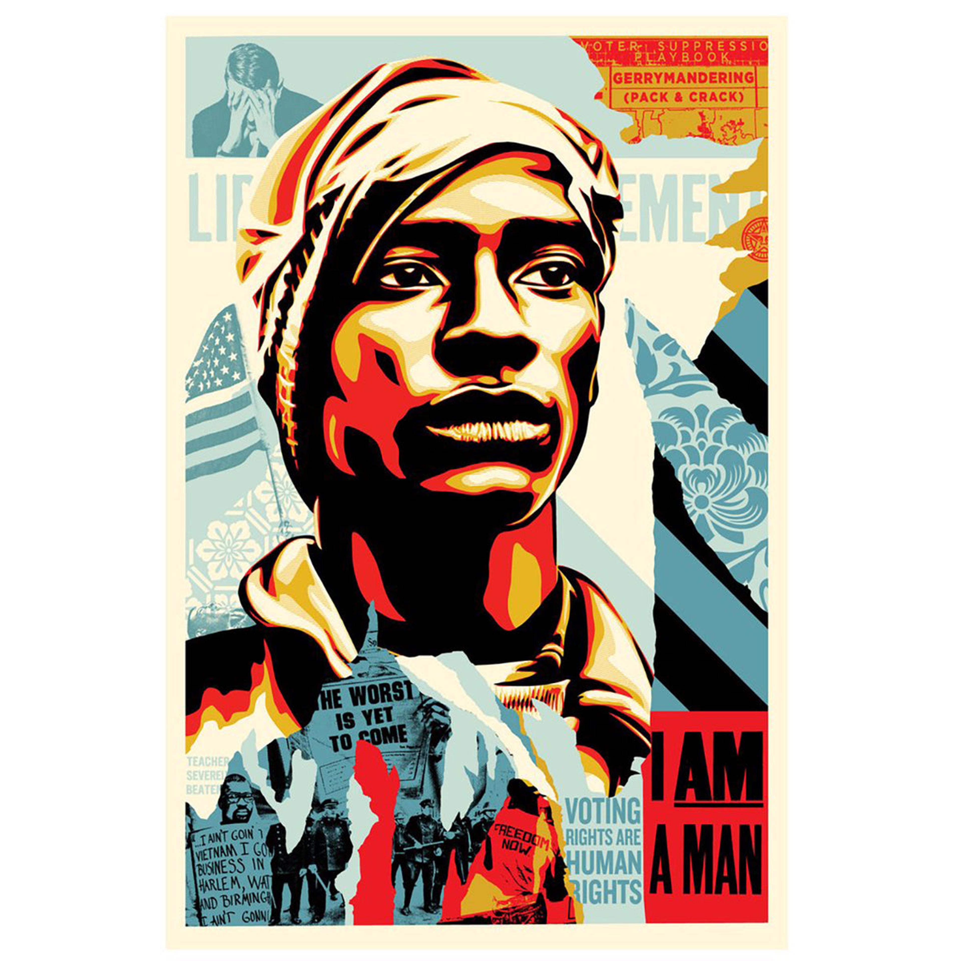 Obey Giant | Shepard Fairey - "Voting Rights Are Human Rights" p