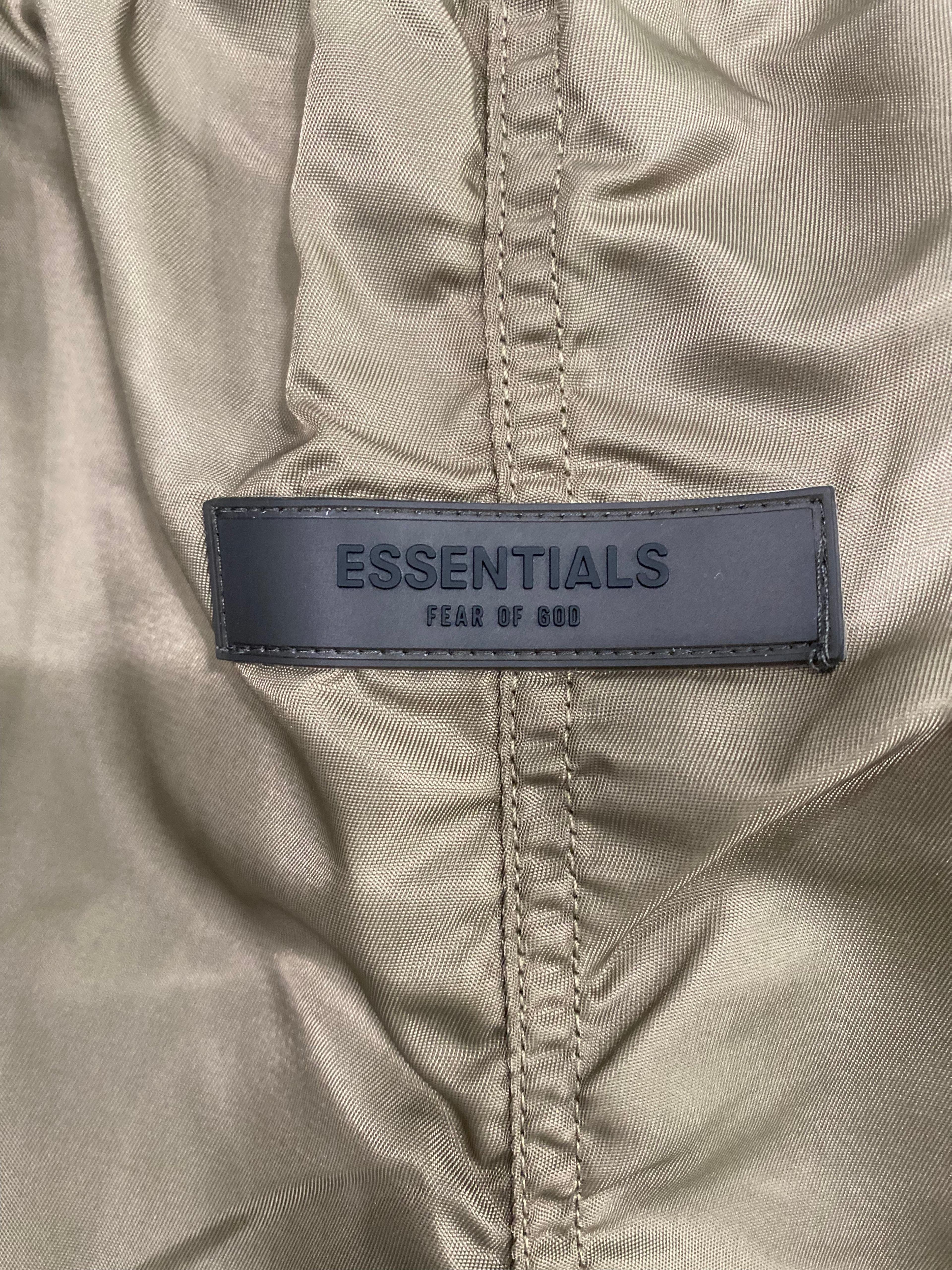 Alternate View 2 of Fear of God Essentials Nylon Running Shorts Wood