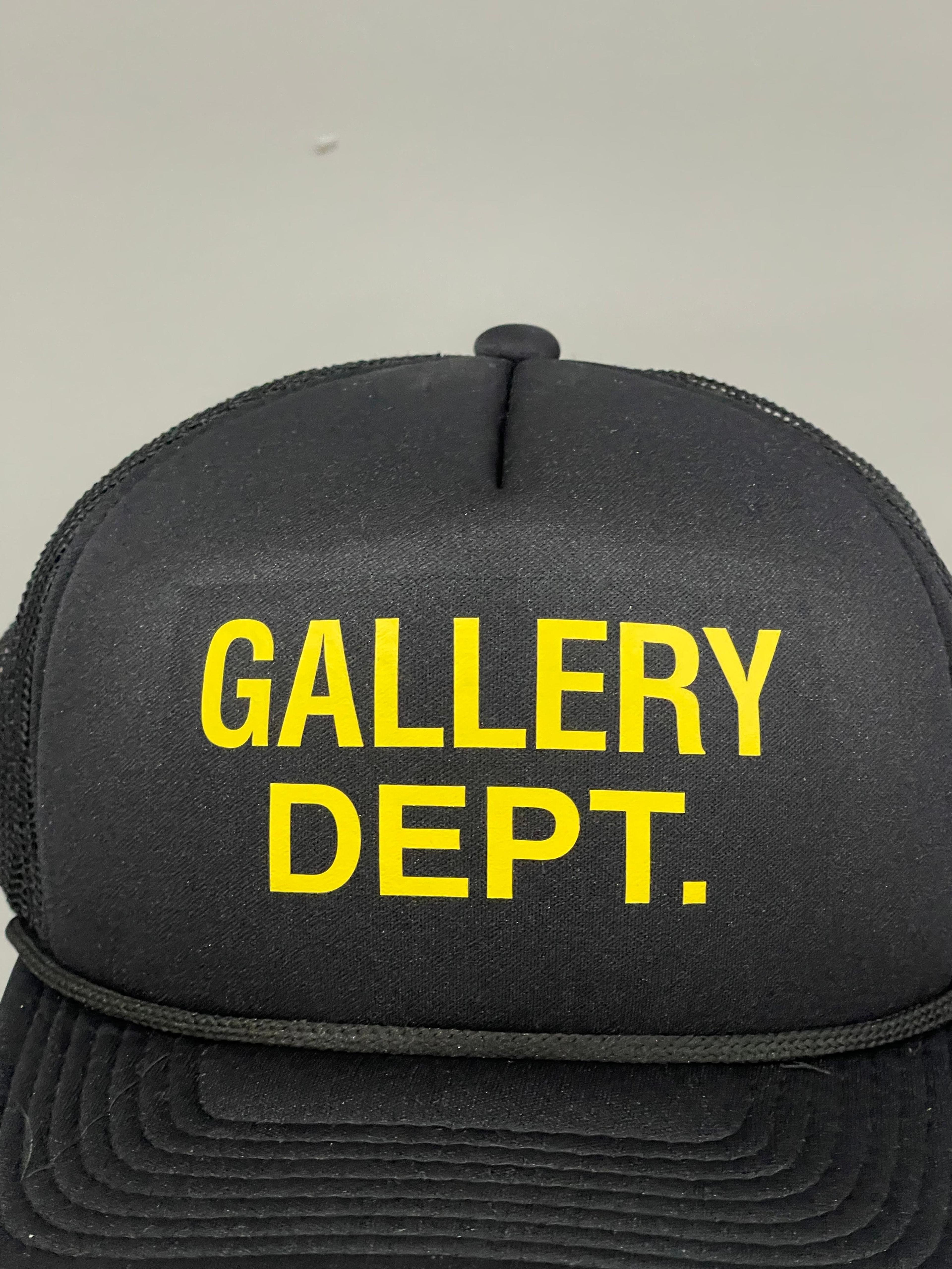 Alternate View 2 of Gallery Dept. Logo Trucker Hat Black