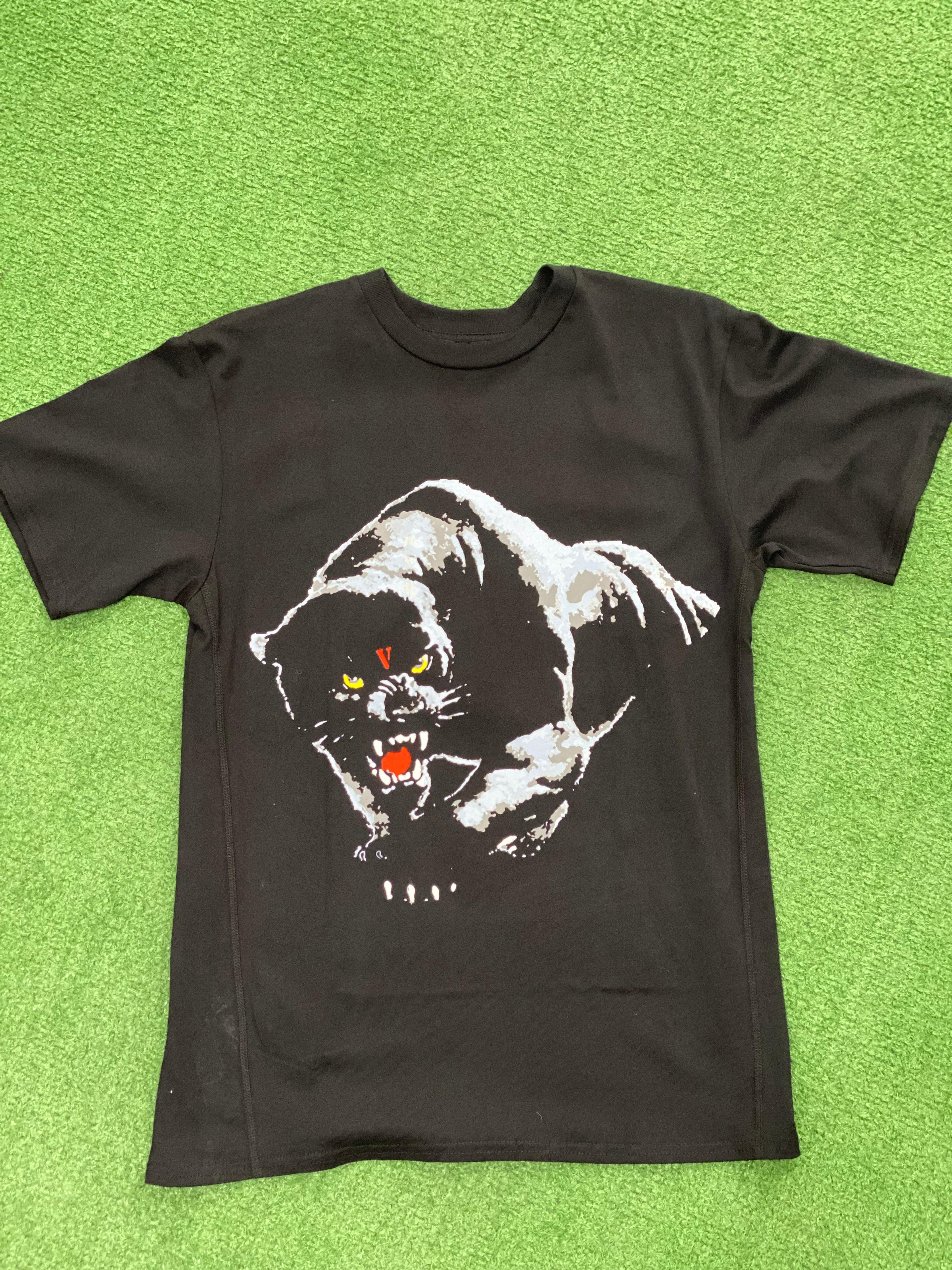 Alternate View 3 of Vlone Black V Panther T-shirt Black