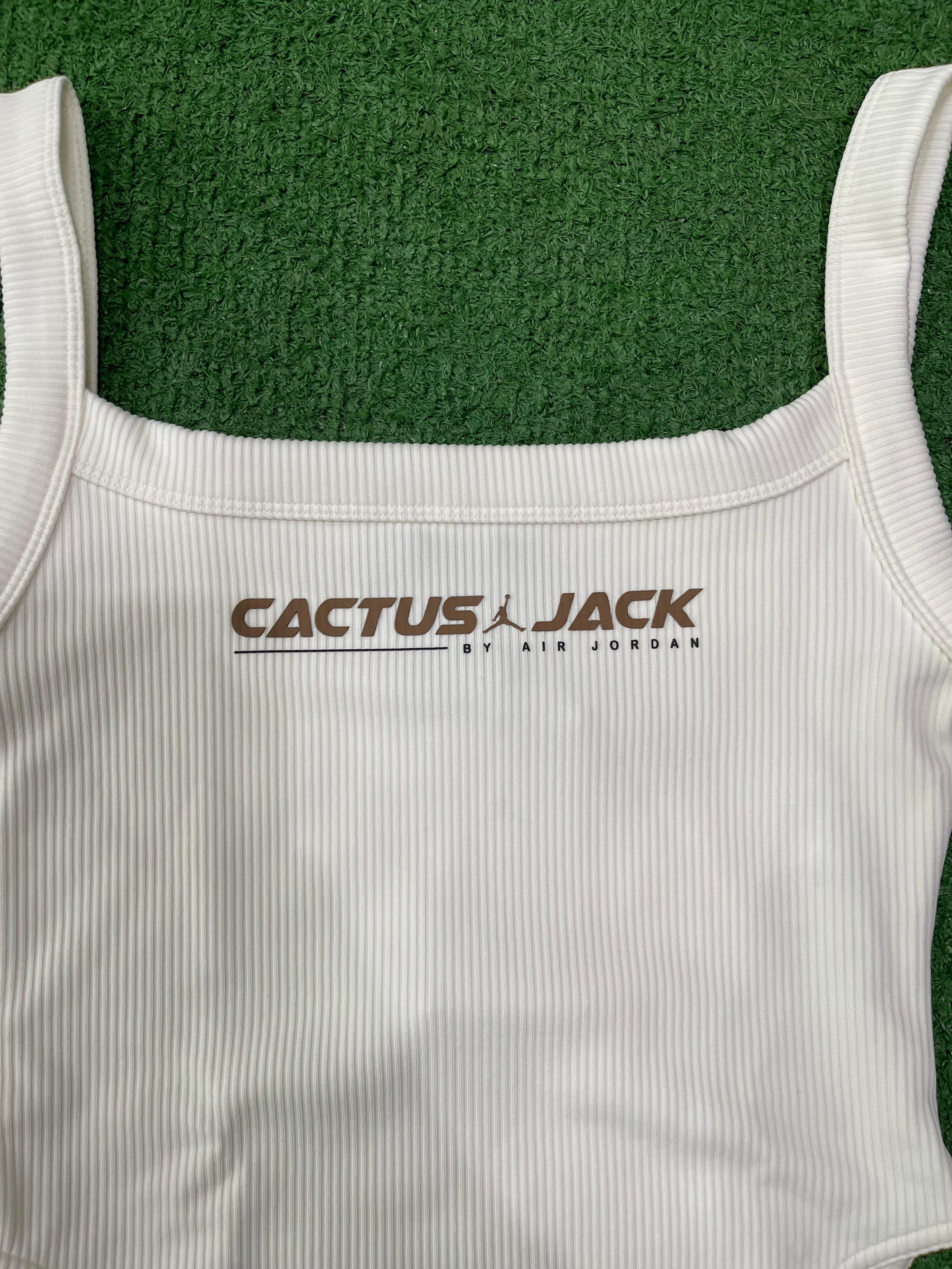 NTWRK Jordan x Travis Scott Cactus Jack Women's Bodysuit Sail (W)