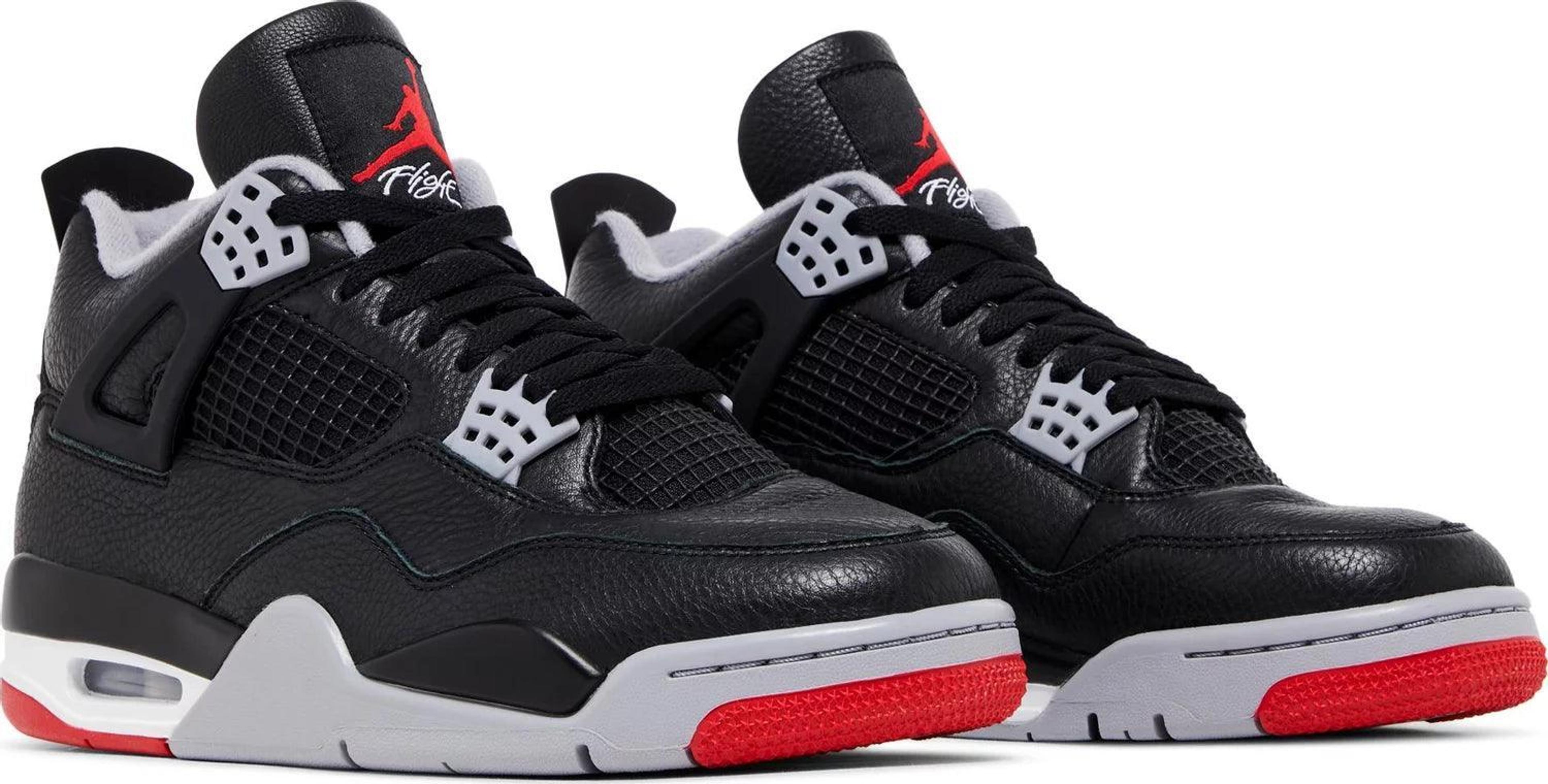 Alternate View 1 of Air Jordan 4 Retro Bred Reimagined