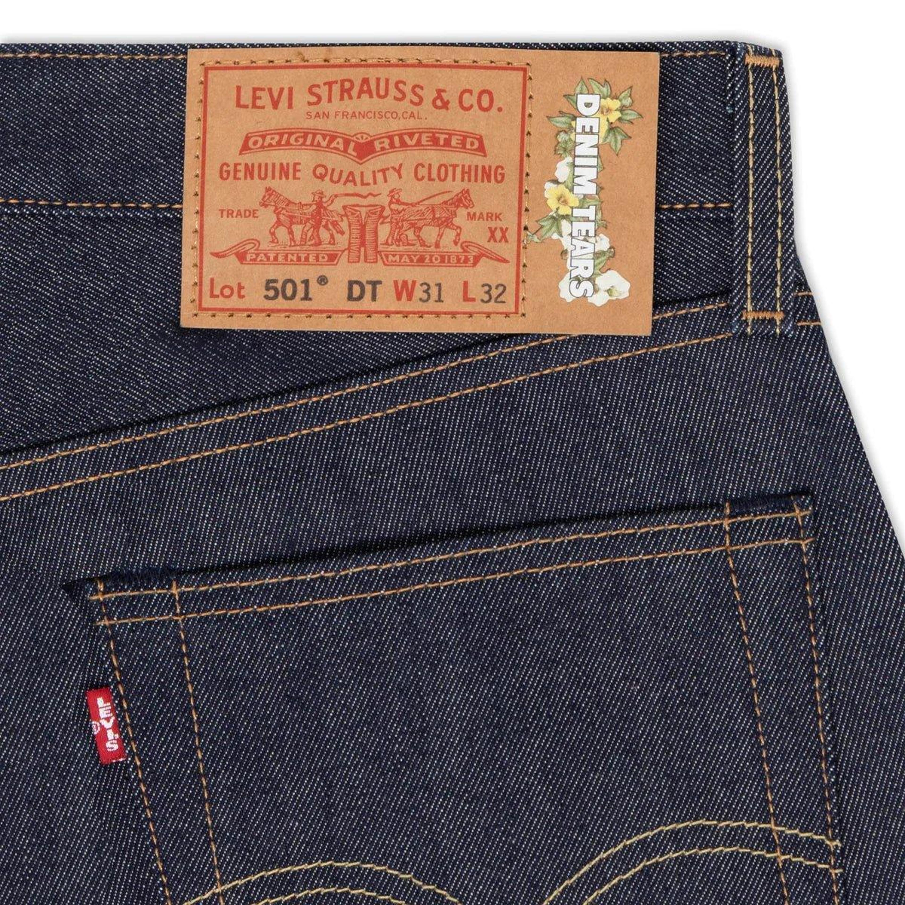 Alternate View 2 of Denim Tears Levi's The Cotton Wreath Jean Selvedge