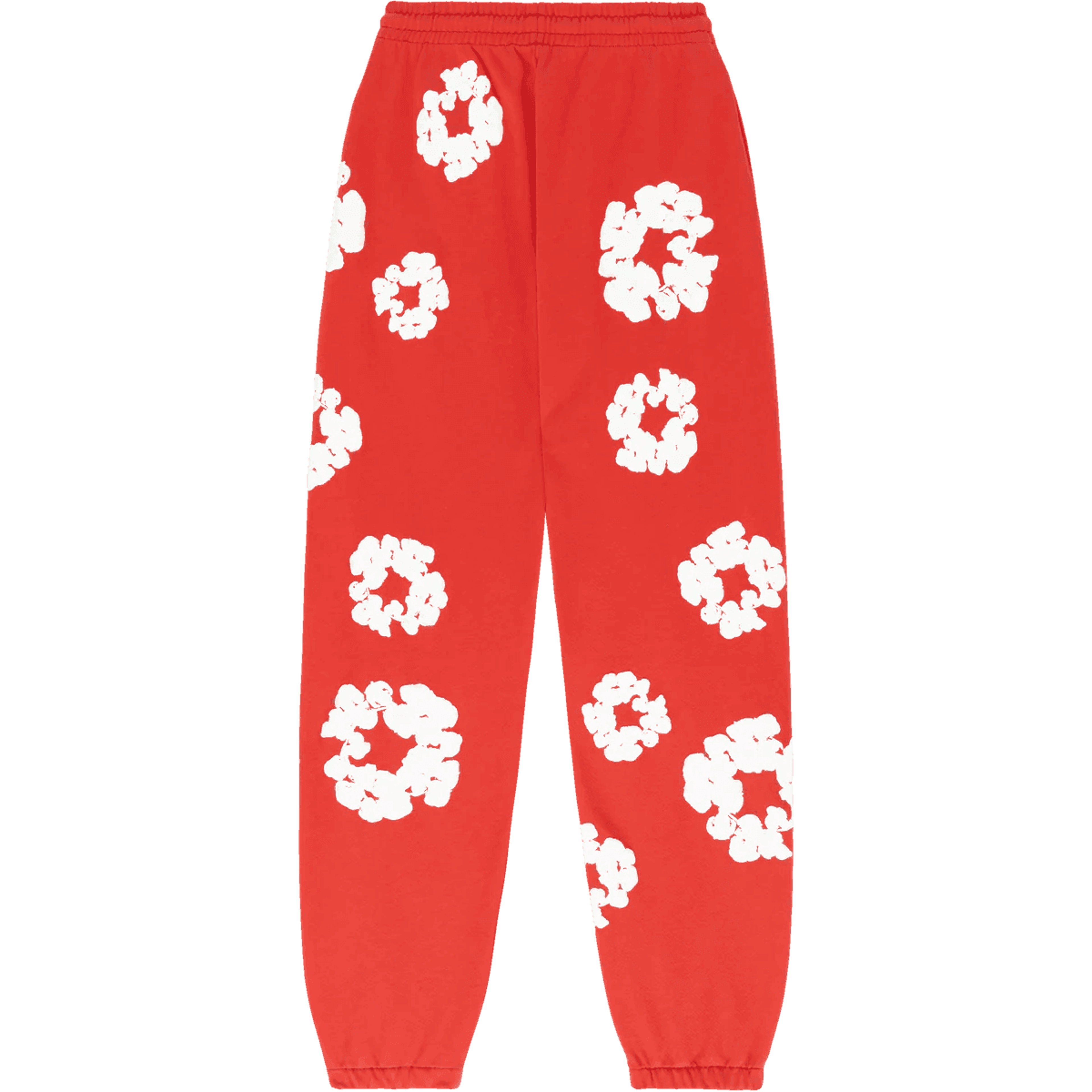 Alternate View 1 of Denim Tears The Cotton Wreath Sweatpants Red