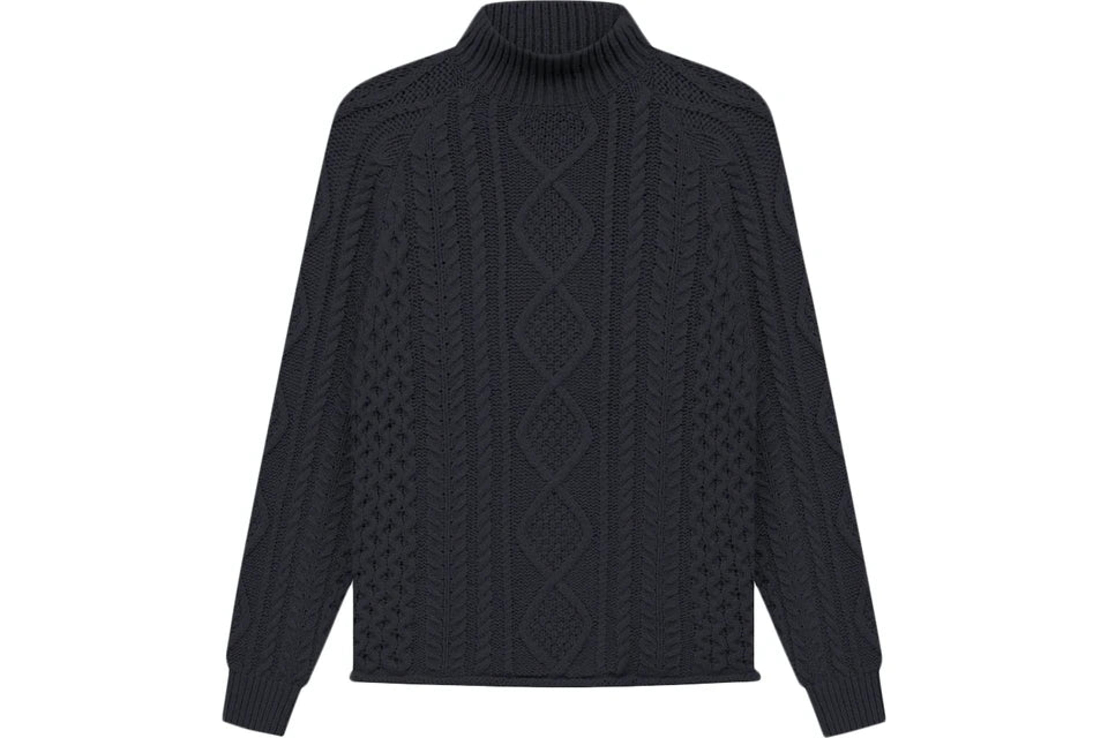 Fear of God Essentials Cable Knit Turtleneck Iron