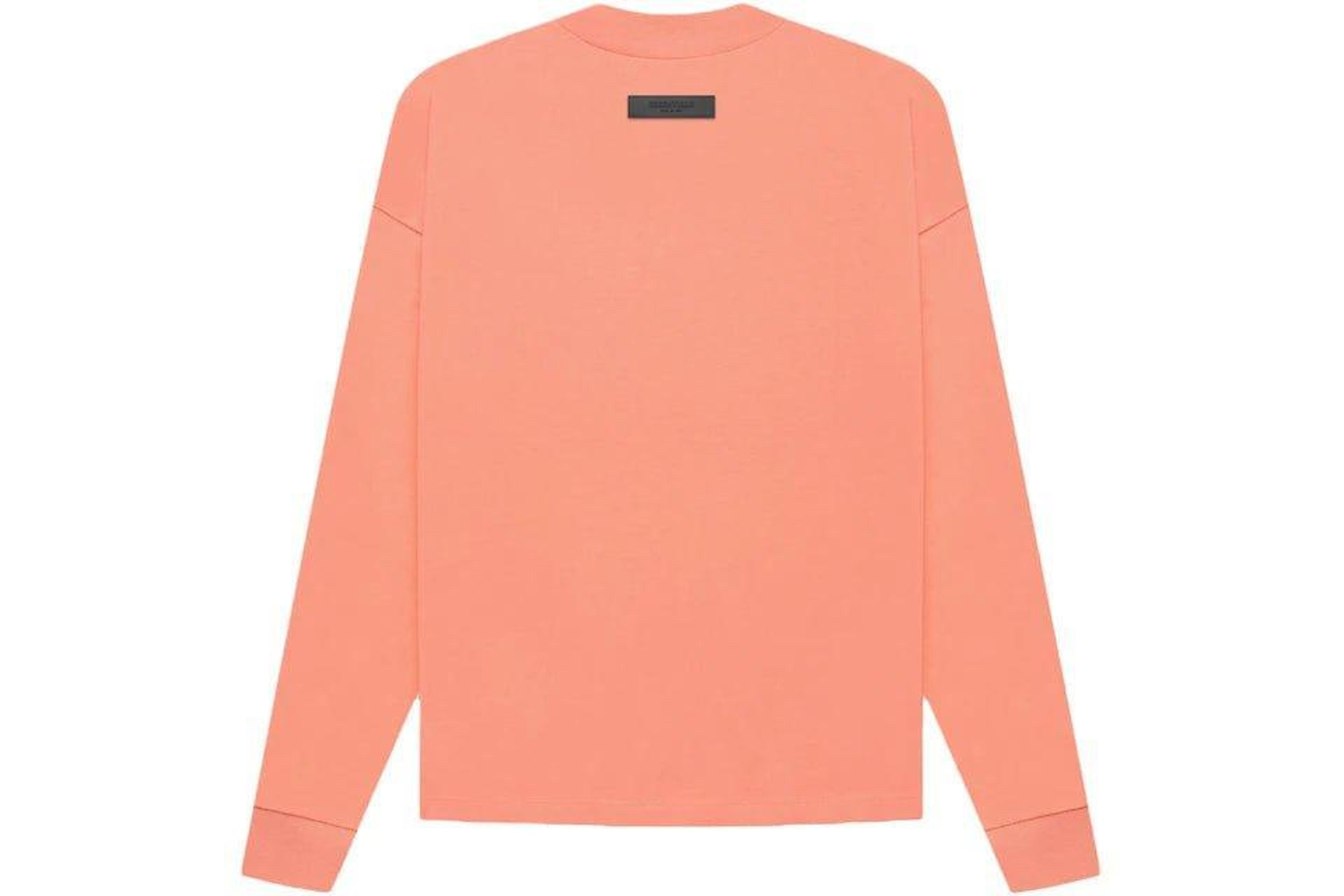 Alternate View 1 of Fear of God Essentials L/S T-shirt Coral