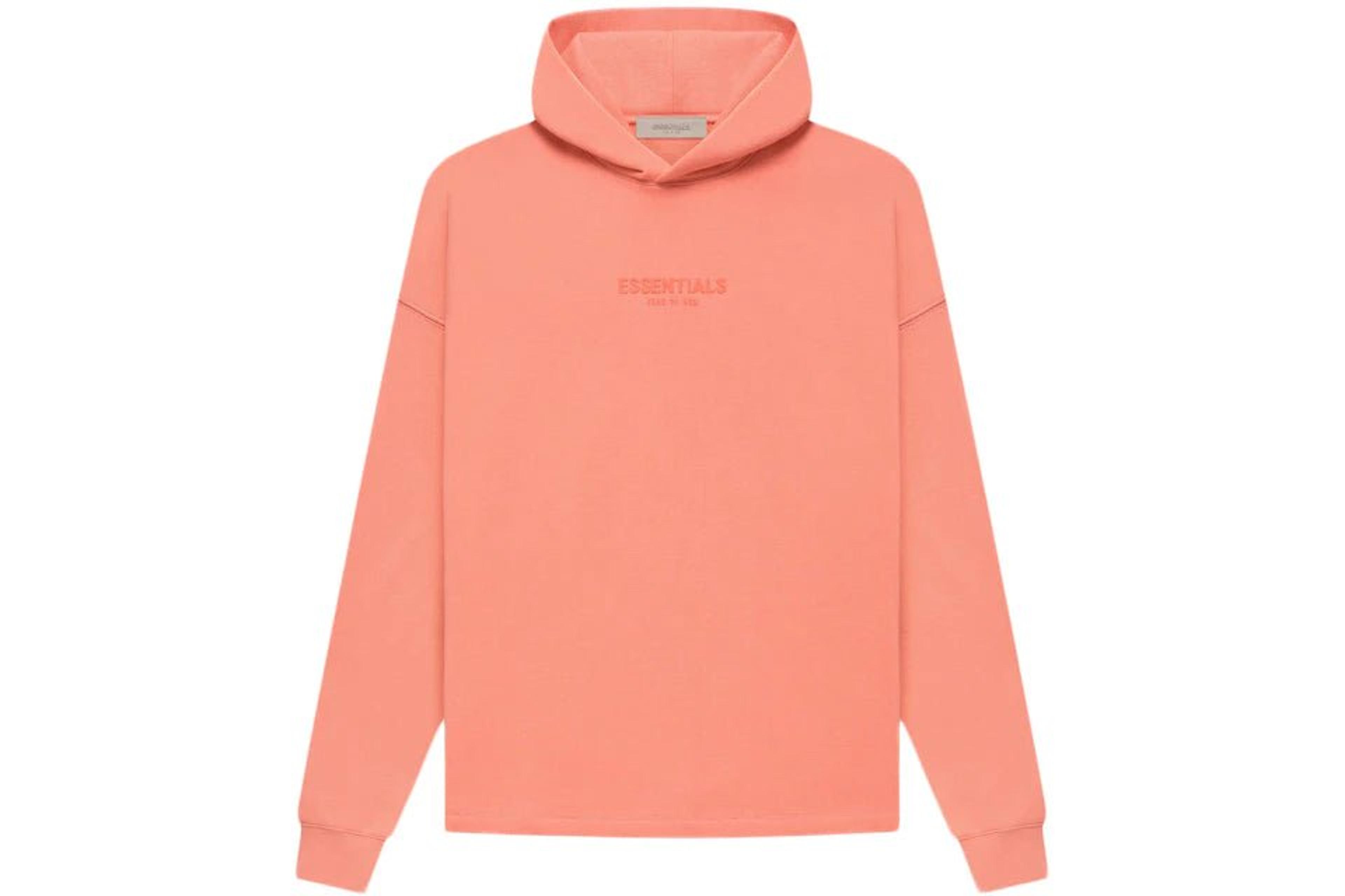 Fear of God Essentials Relaxed Hoodie Coral